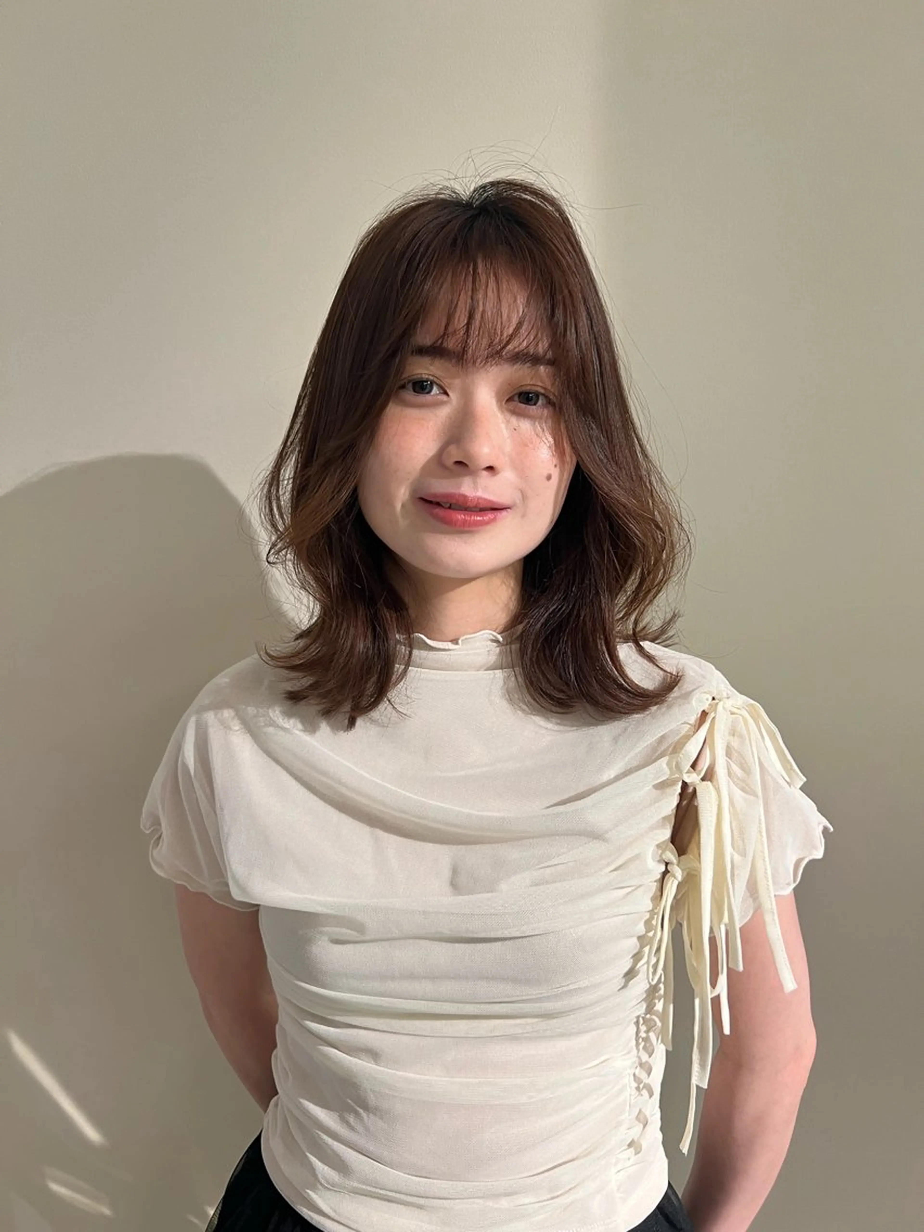 ミディアム AVANCE KAHOのヘアスタイル