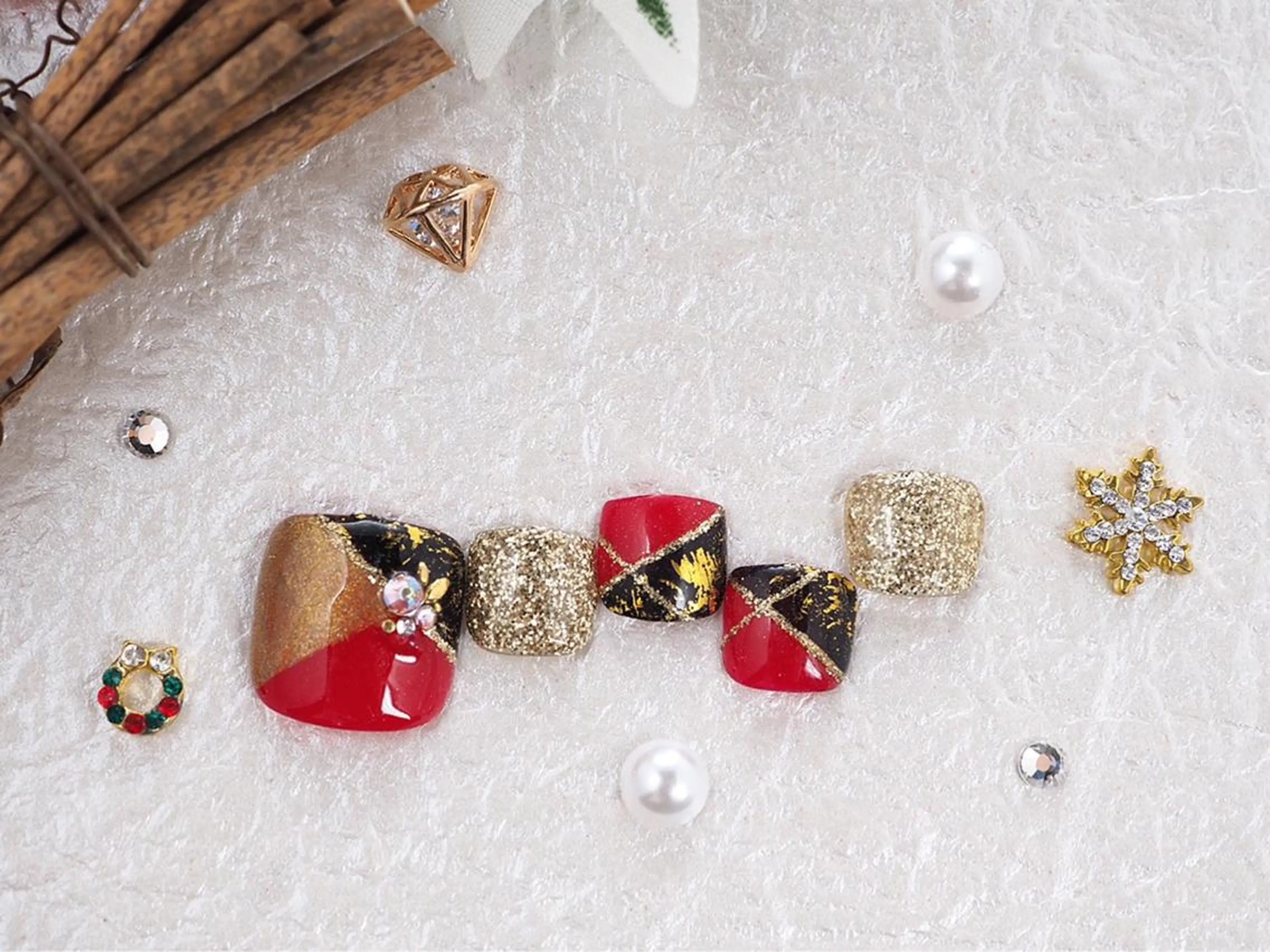 ネイル ネイルPetit Ribbonのネイルデザイン