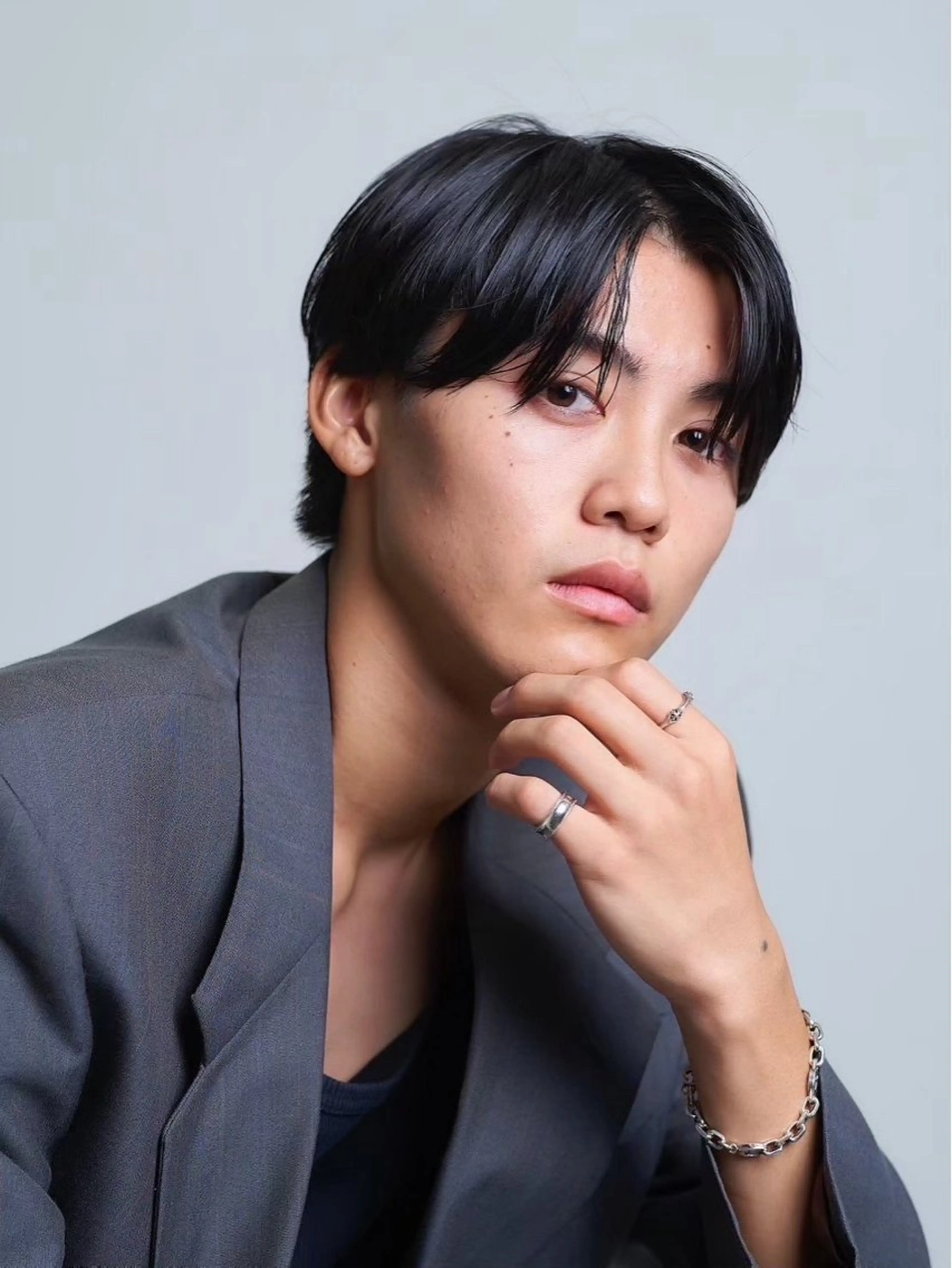 ミディアム メンズ トリートメント メンズパーマ特化 🔥韓国ヘア職人🔥のヘアスタイル