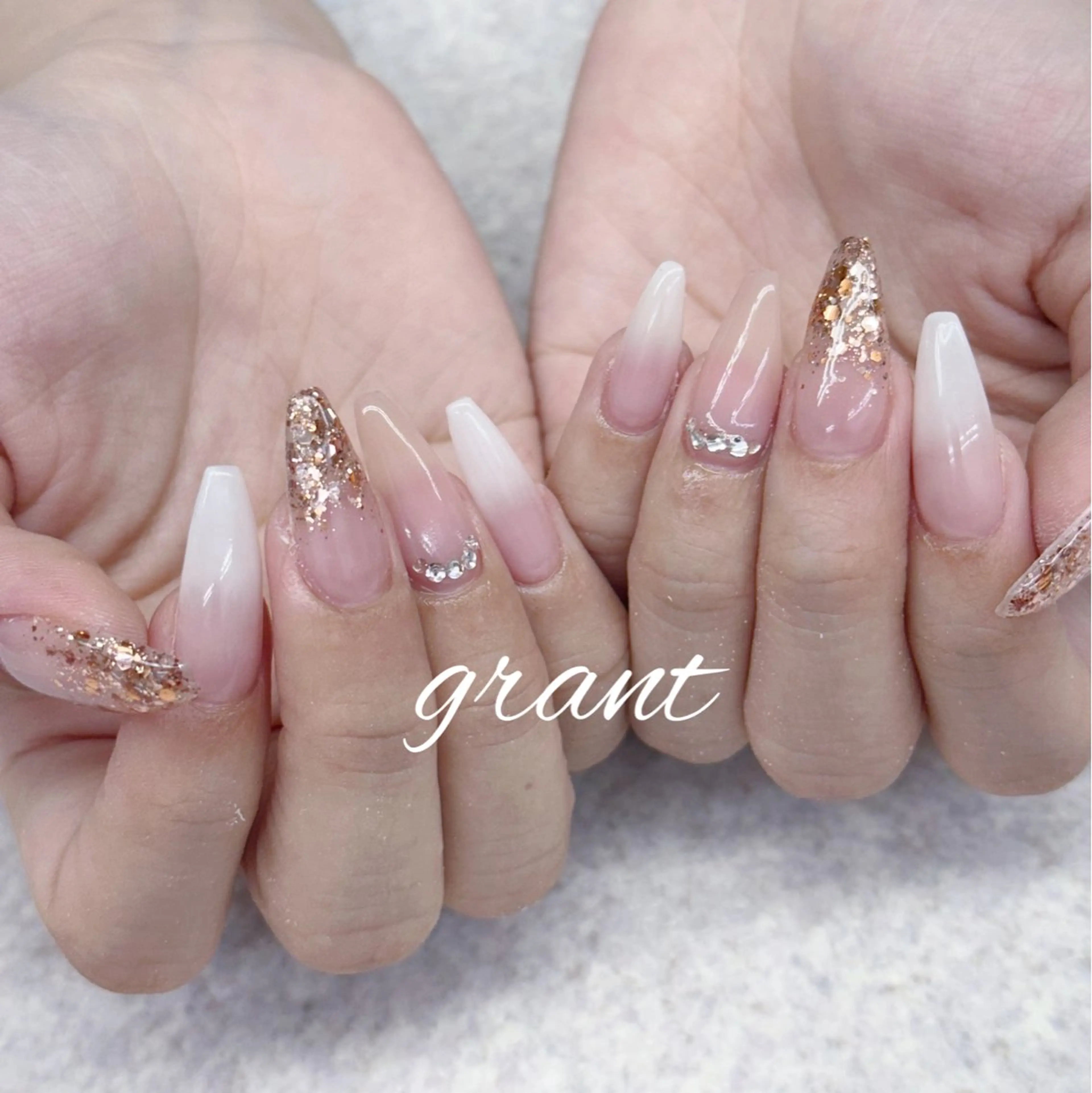 ネイル グラデーション ハンドネイル nail salon grant所属・nailsalon grantのネイルデザイン