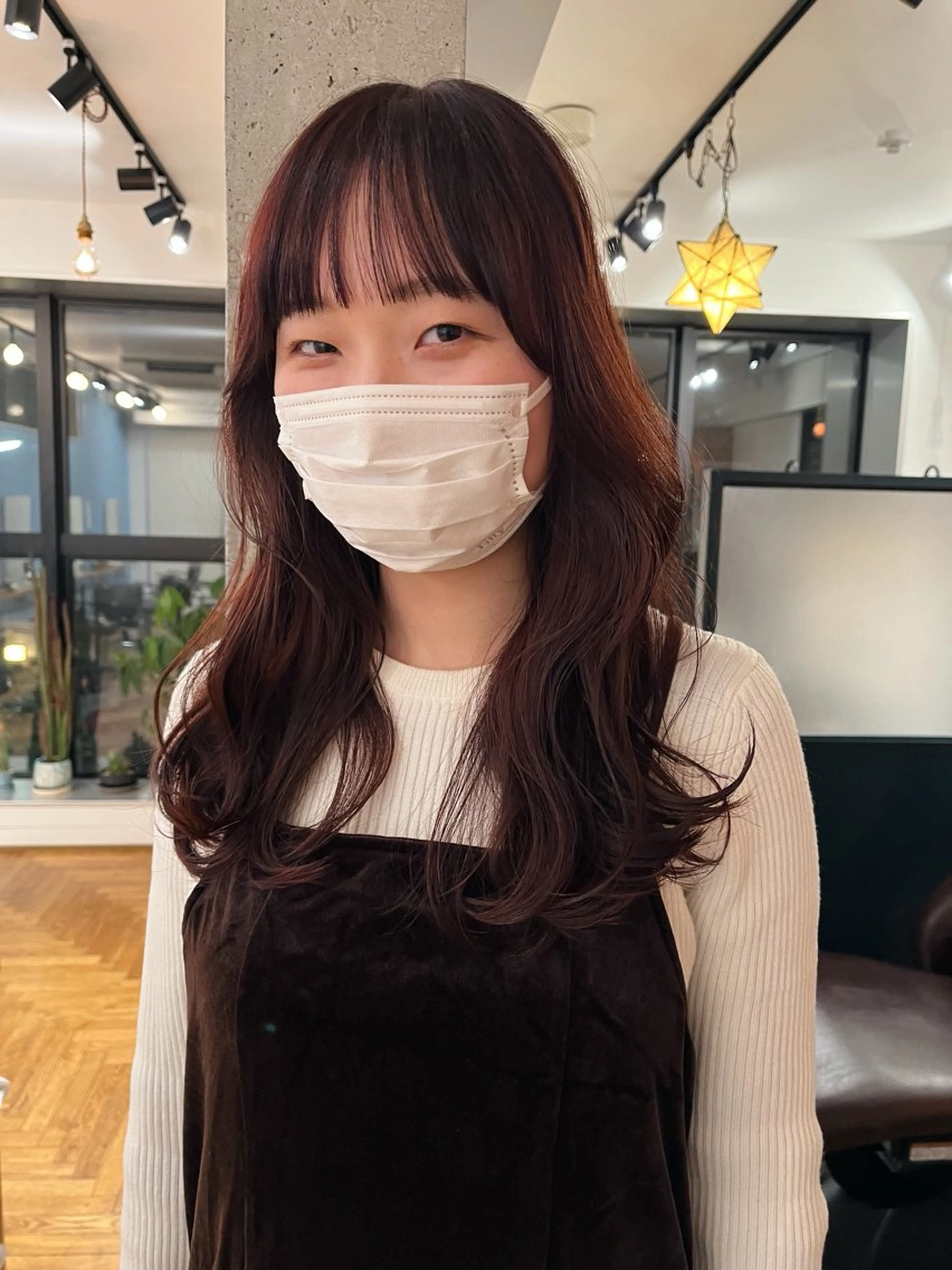 セミロング カラー 暖色/パーマ 🌼クニトウメイのヘアスタイル