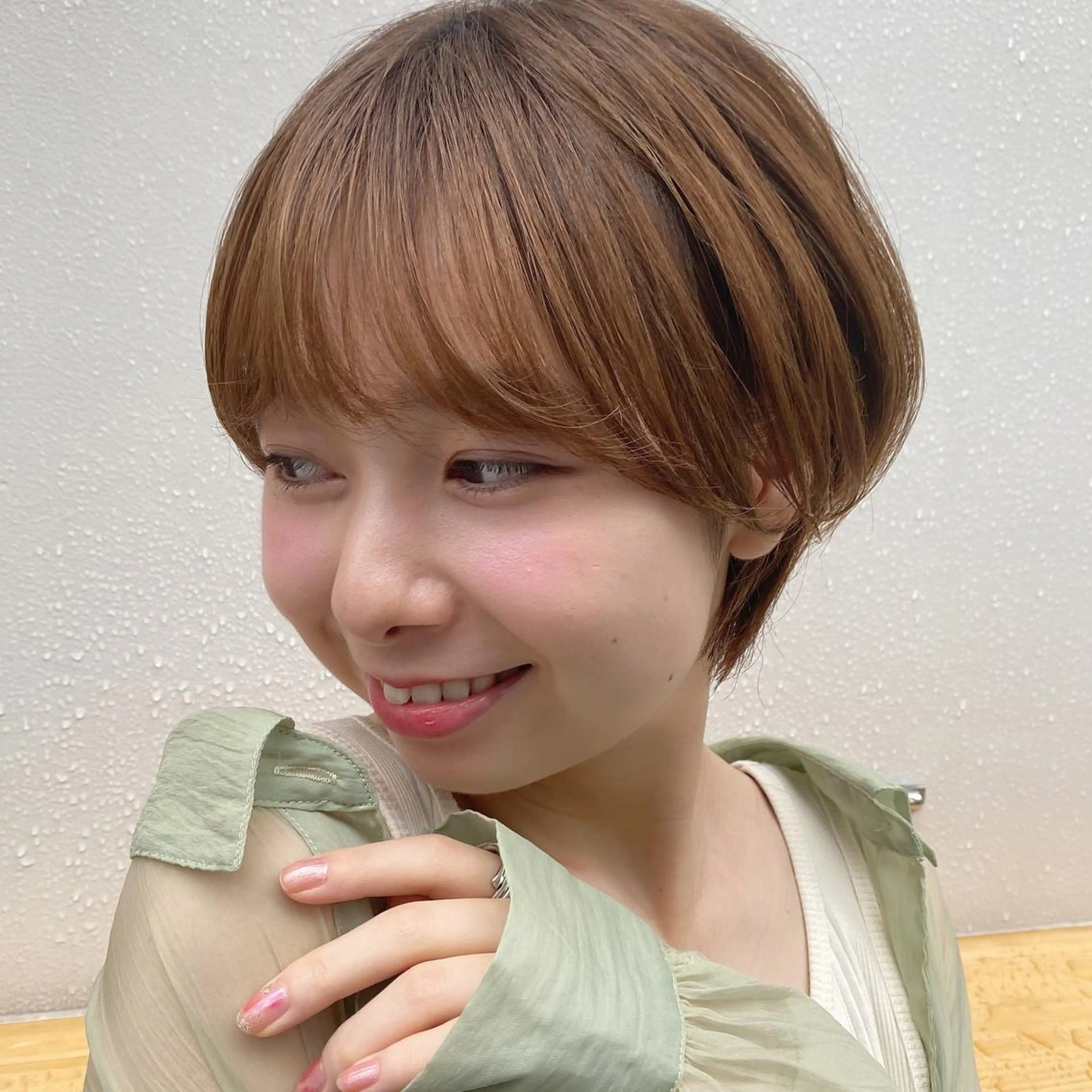 ショート 🪭risa 暖色/レイヤー🪭のヘアスタイル