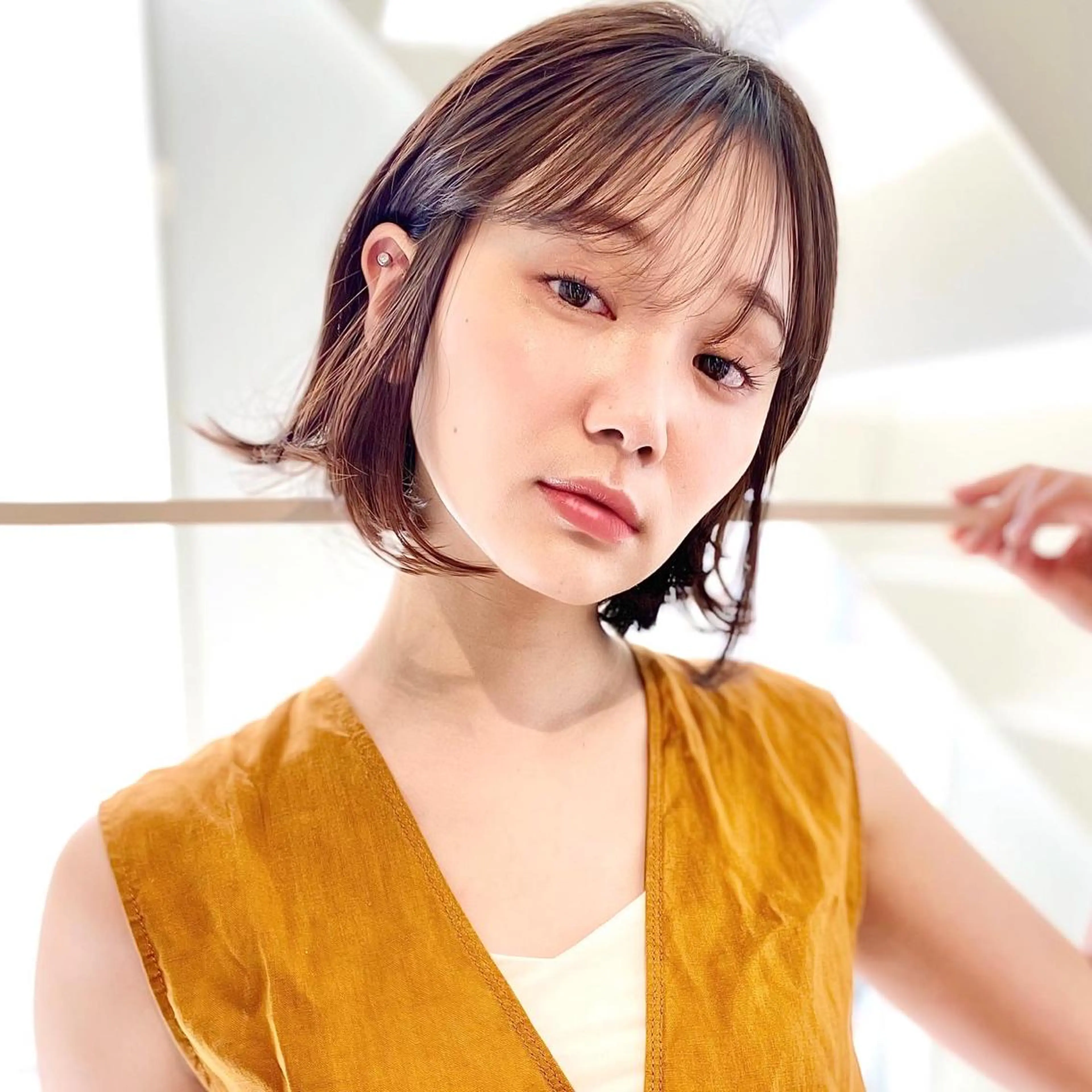 ミディアム 💫期間限定価格💫 似合わせカット🧚のヘアスタイル