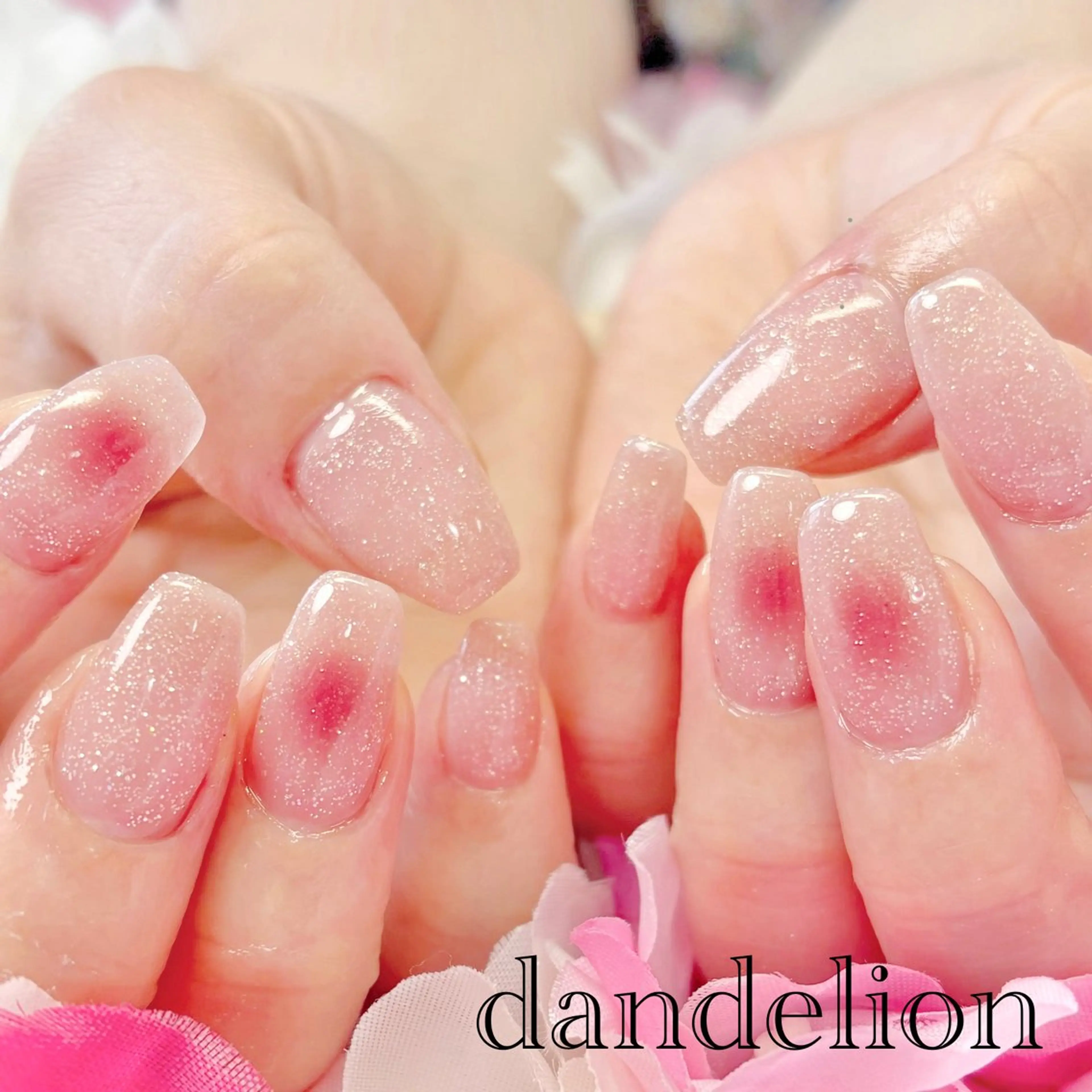 ネイル ハンドネイル ハンドケア dandelion ダンデライオンのネイルデザイン