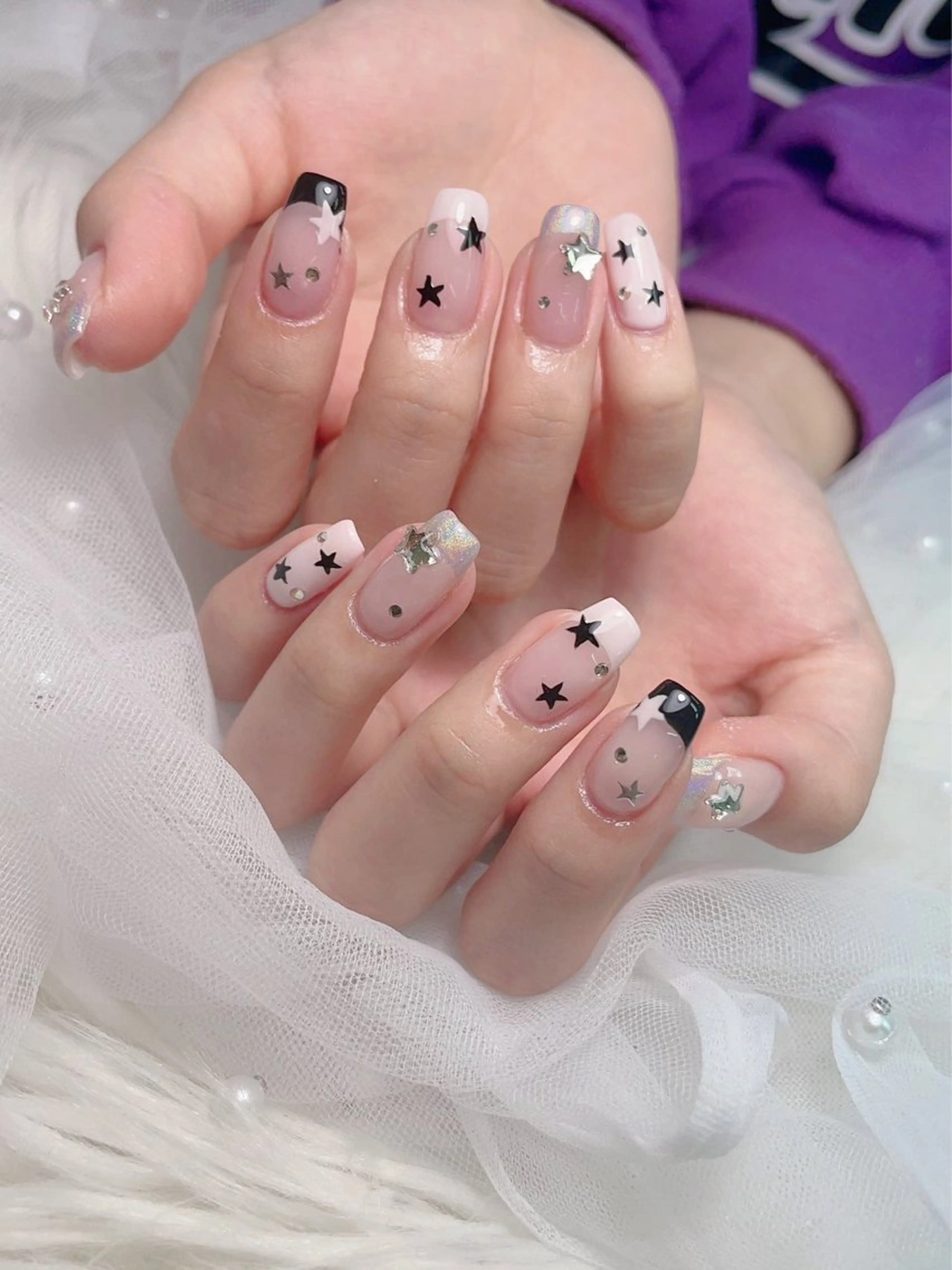 ネイル 持ち込み ハンドネイル lucky nail 歌舞伎町のネイルデザイン