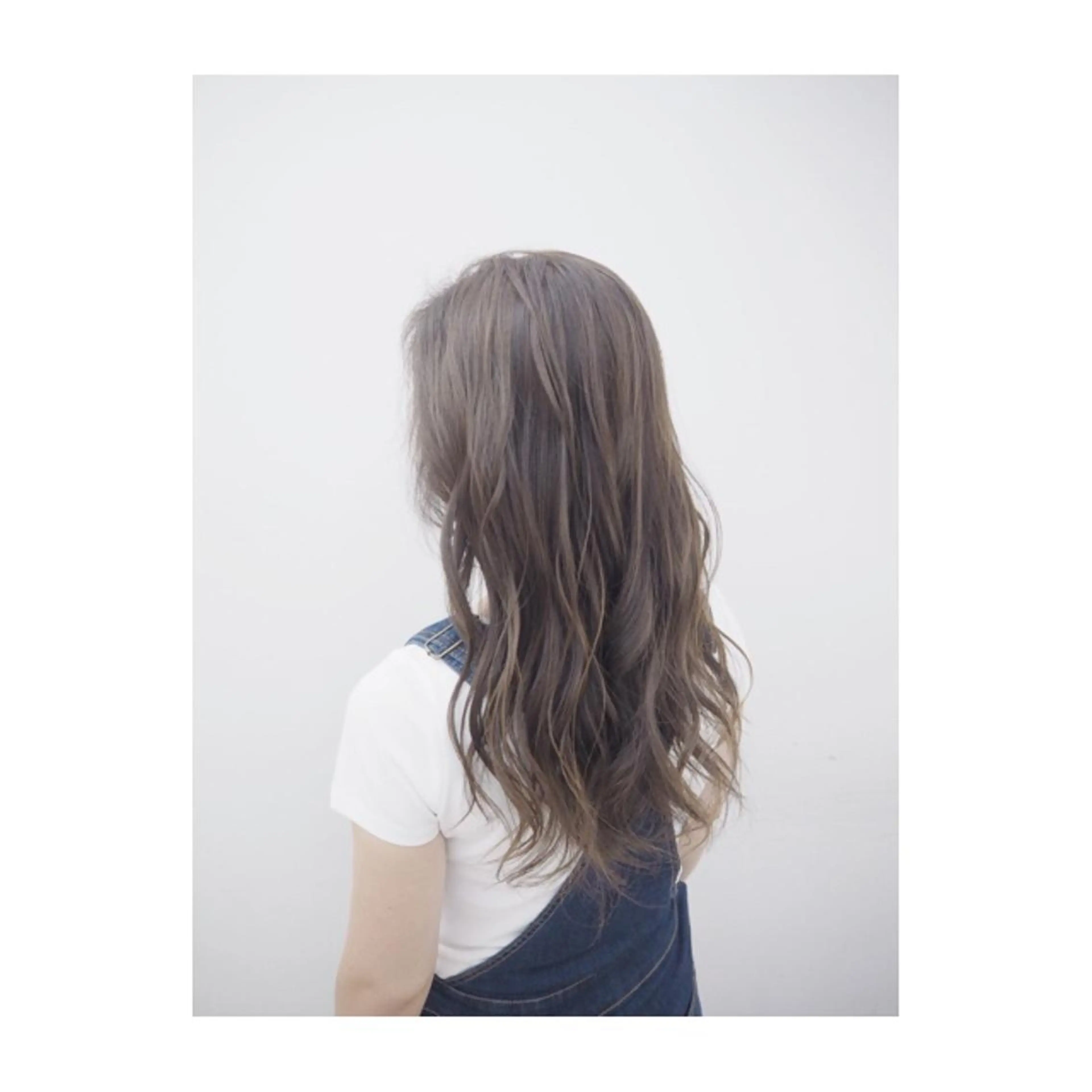 ロング カラー 永岡 鉄平のヘアスタイル