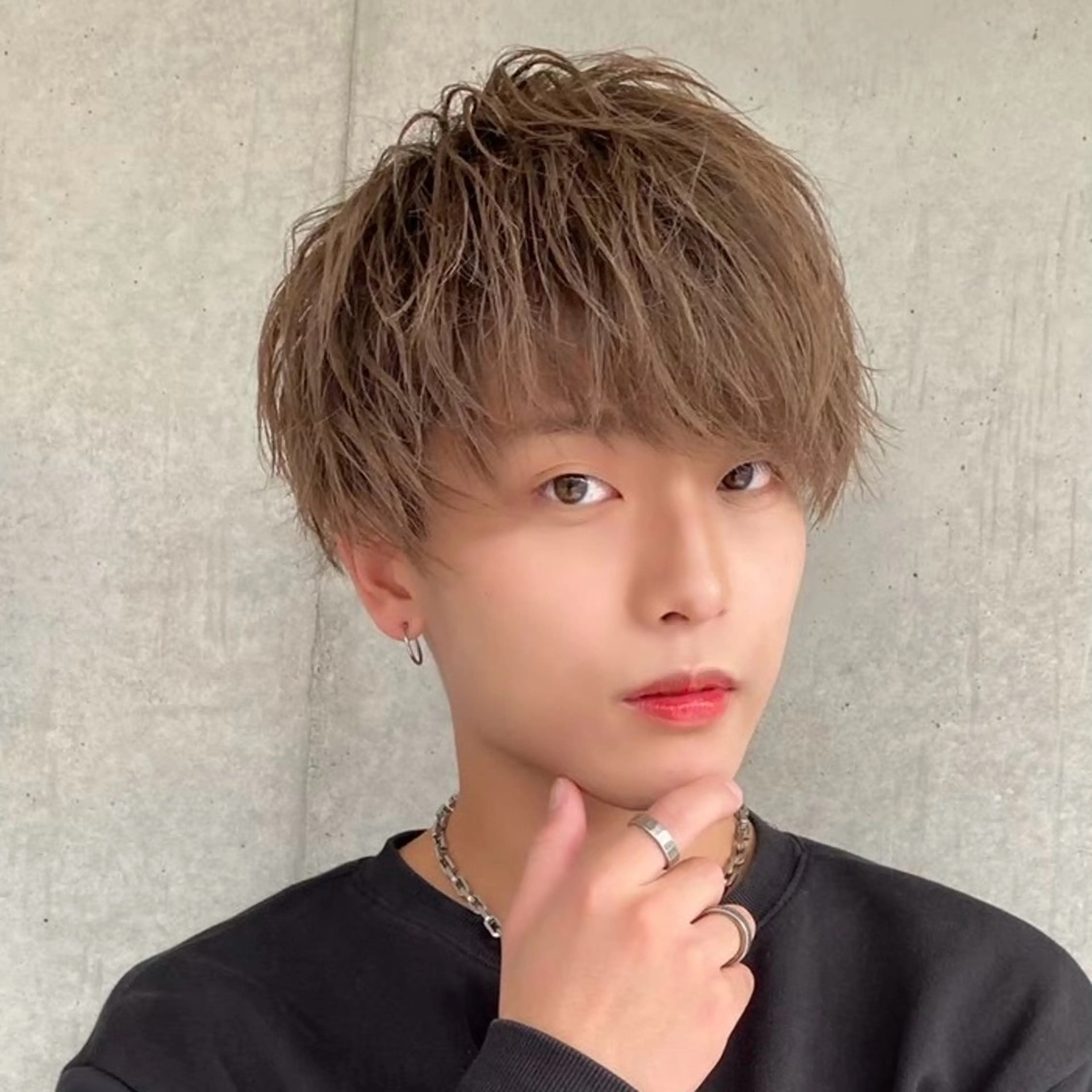 【骨格矯正カット‼️】🔥新規限定価格🔥🌈髪の毛からかっこよく‼️🌈メンズカット+メンズヘアセット❗️の写真