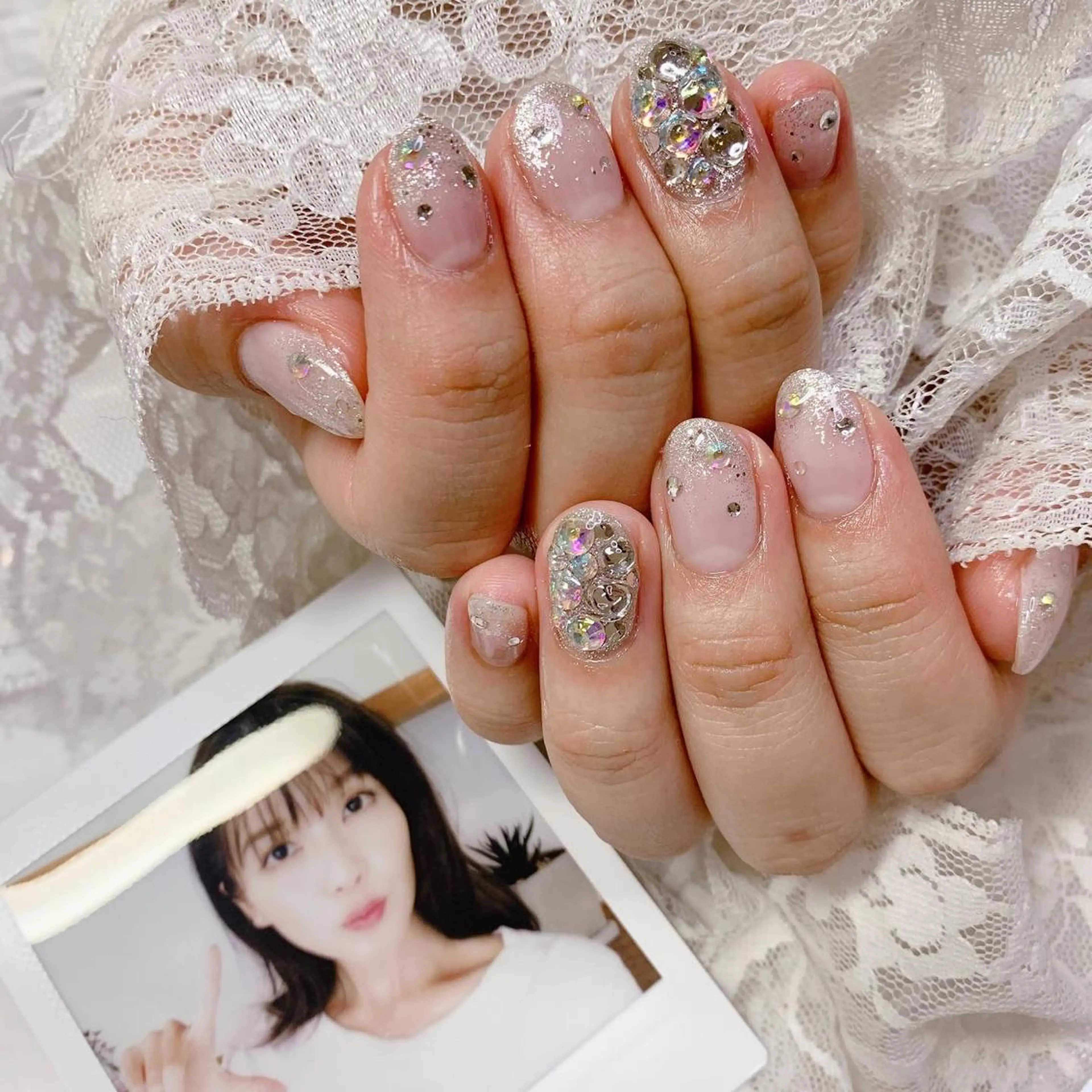 ネイル ハンドネイル La neige* yuki 🥯🍑のネイルデザイン