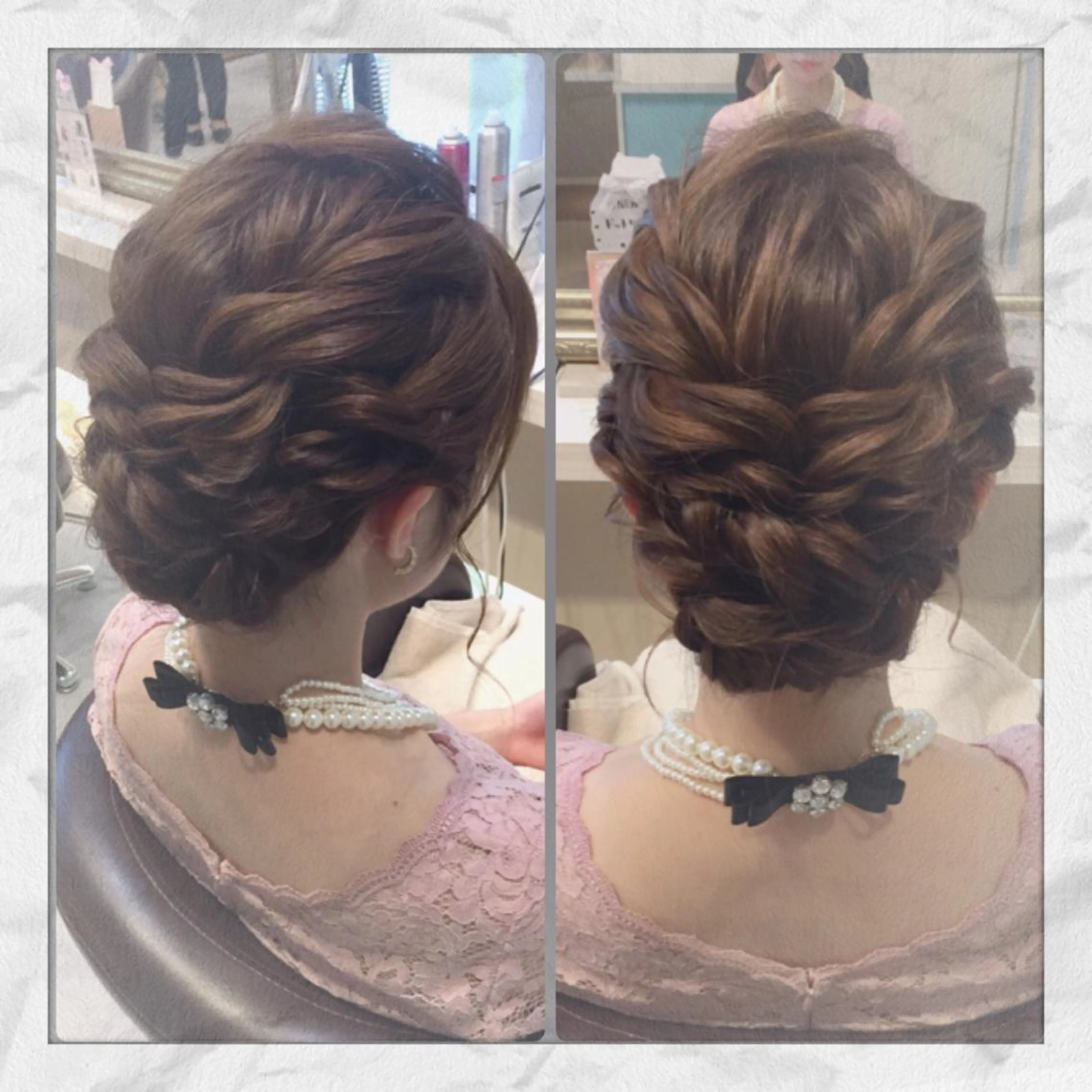 セミロング ヘアセット ヘアセット/着付け 𓇼 松本 夏美𓇼のヘアスタイル