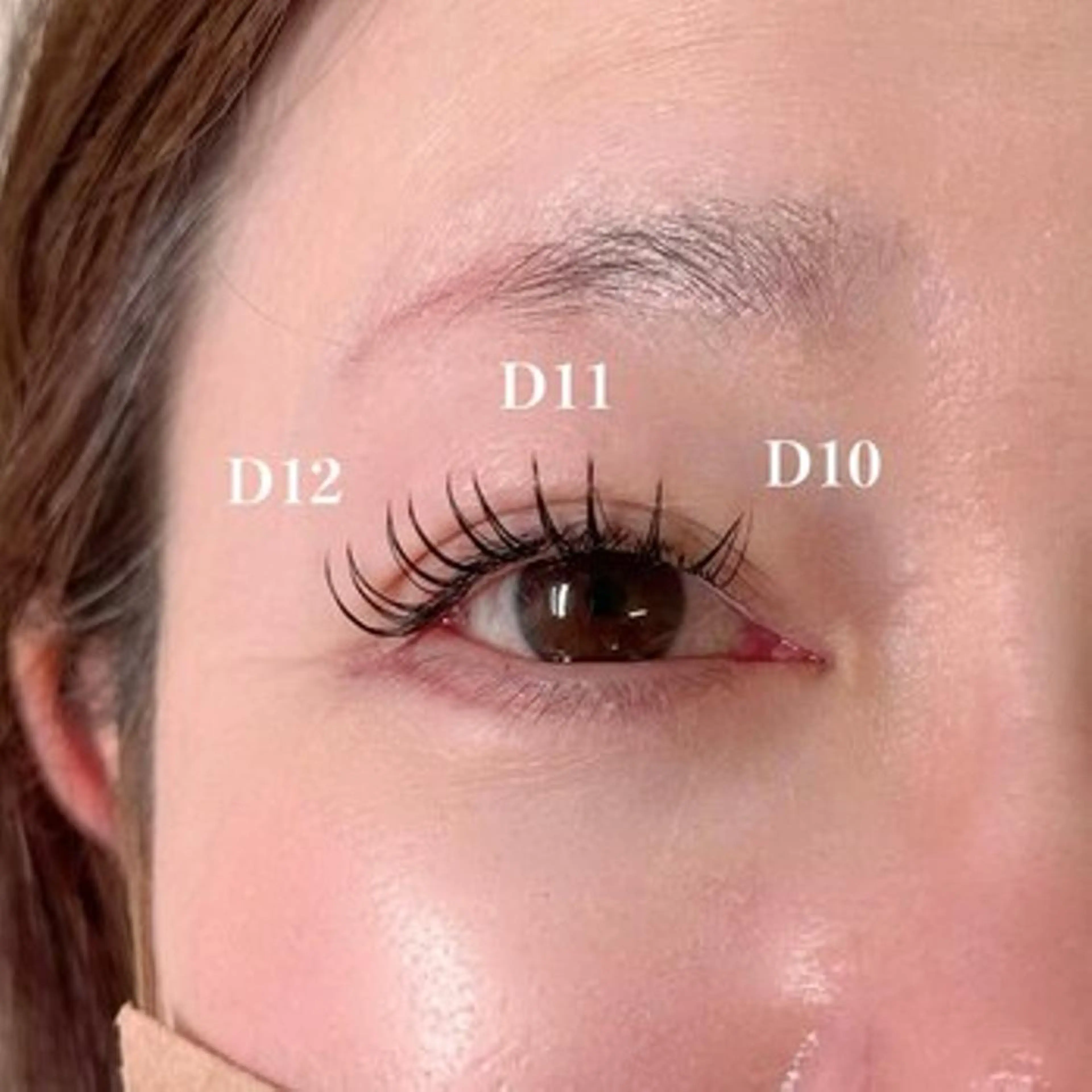 【LEDマツエク】◆オフ込み◆フラットラッシュ100本 7200の写真