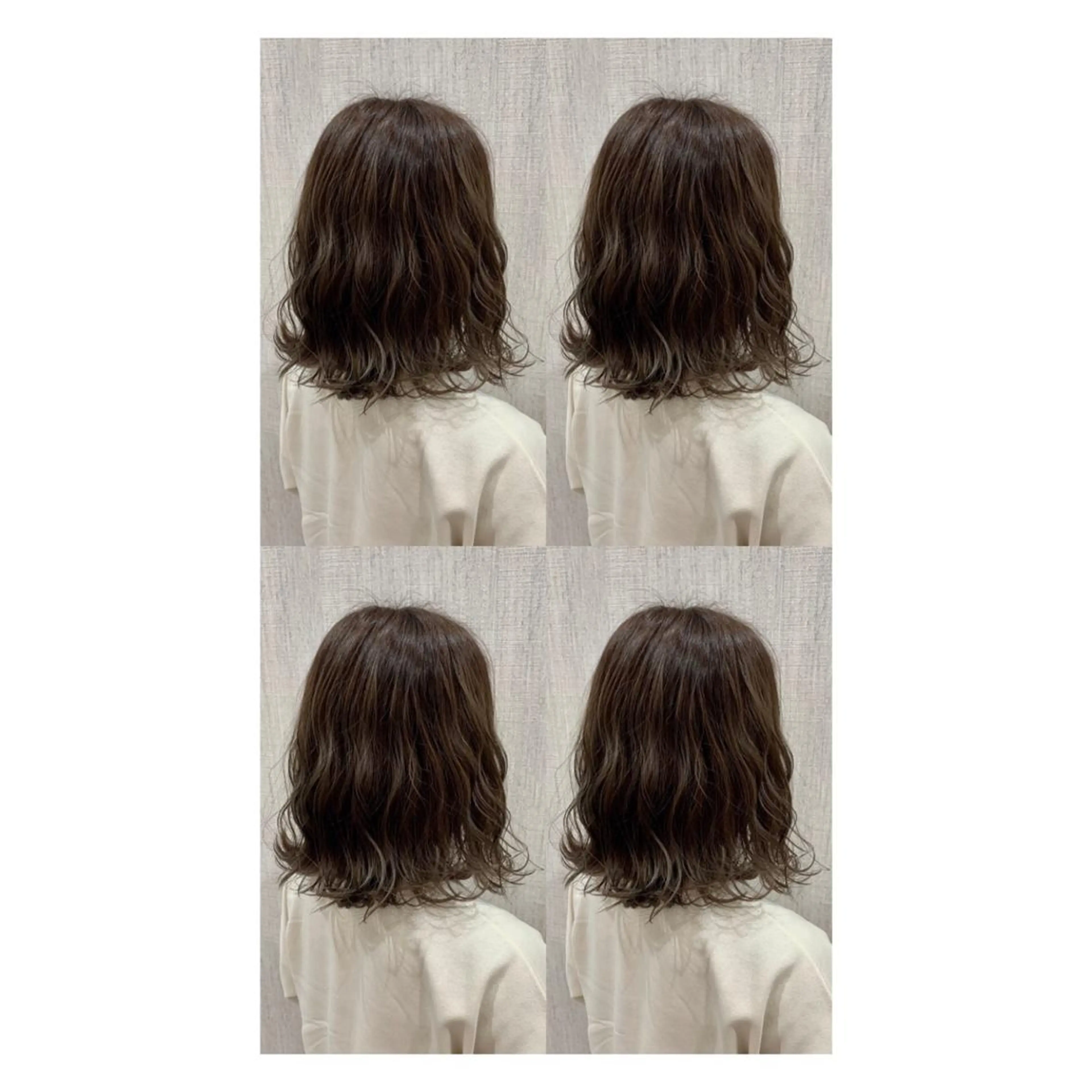 ミディアム カラー カット ヘアカラー トリートメント 店長✨レイヤー✖️ 髪質改善✖️韓国ヘアのヘアスタイル