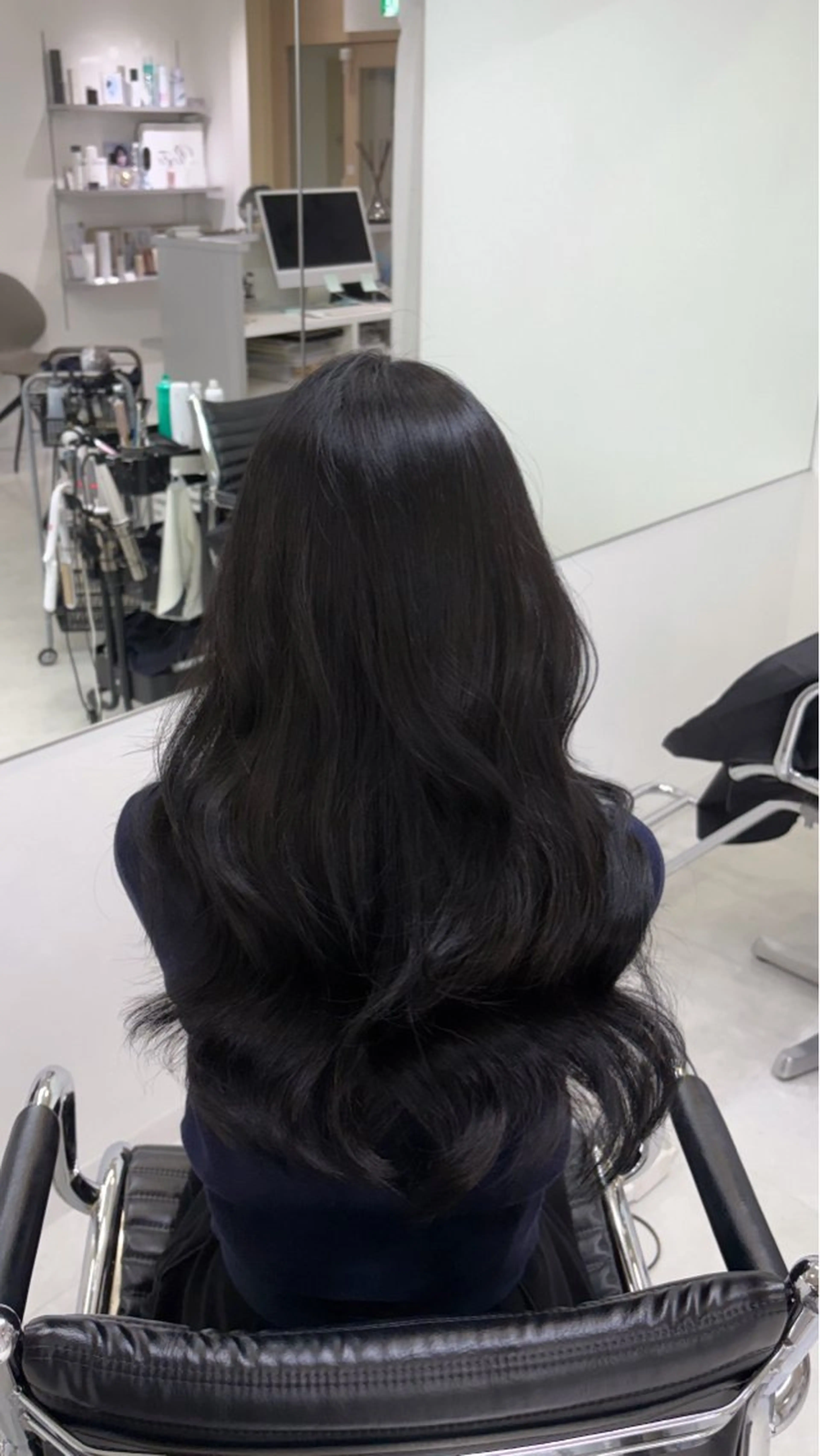 ロング ヘアカラー トリートメント 艶カラー/透明感/ SOMAのヘアスタイル