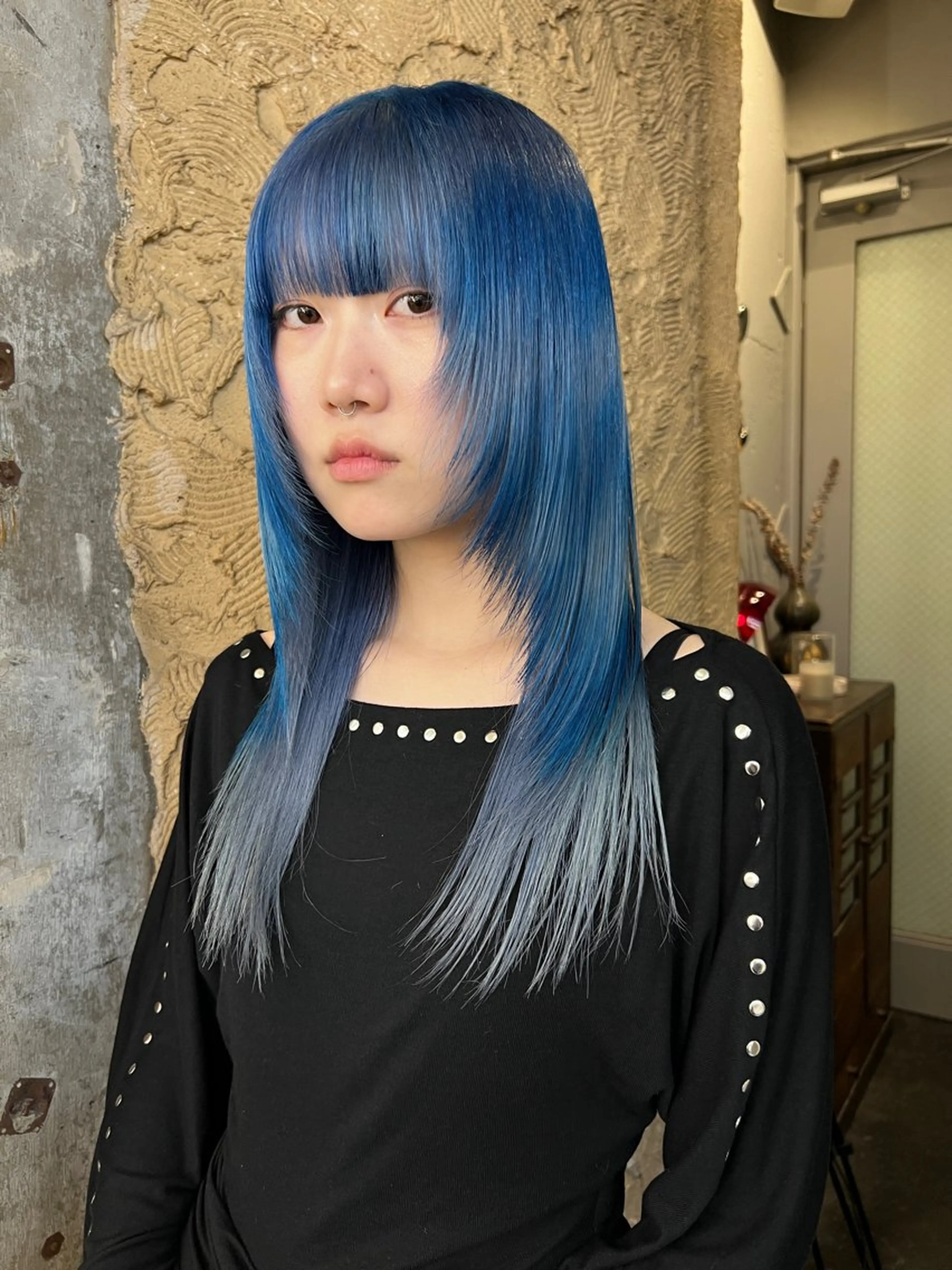 セミロング カラー カット ヘアカラー haco＋所属・圧倒的デザイン力 店長🎨RENAのヘアスタイル