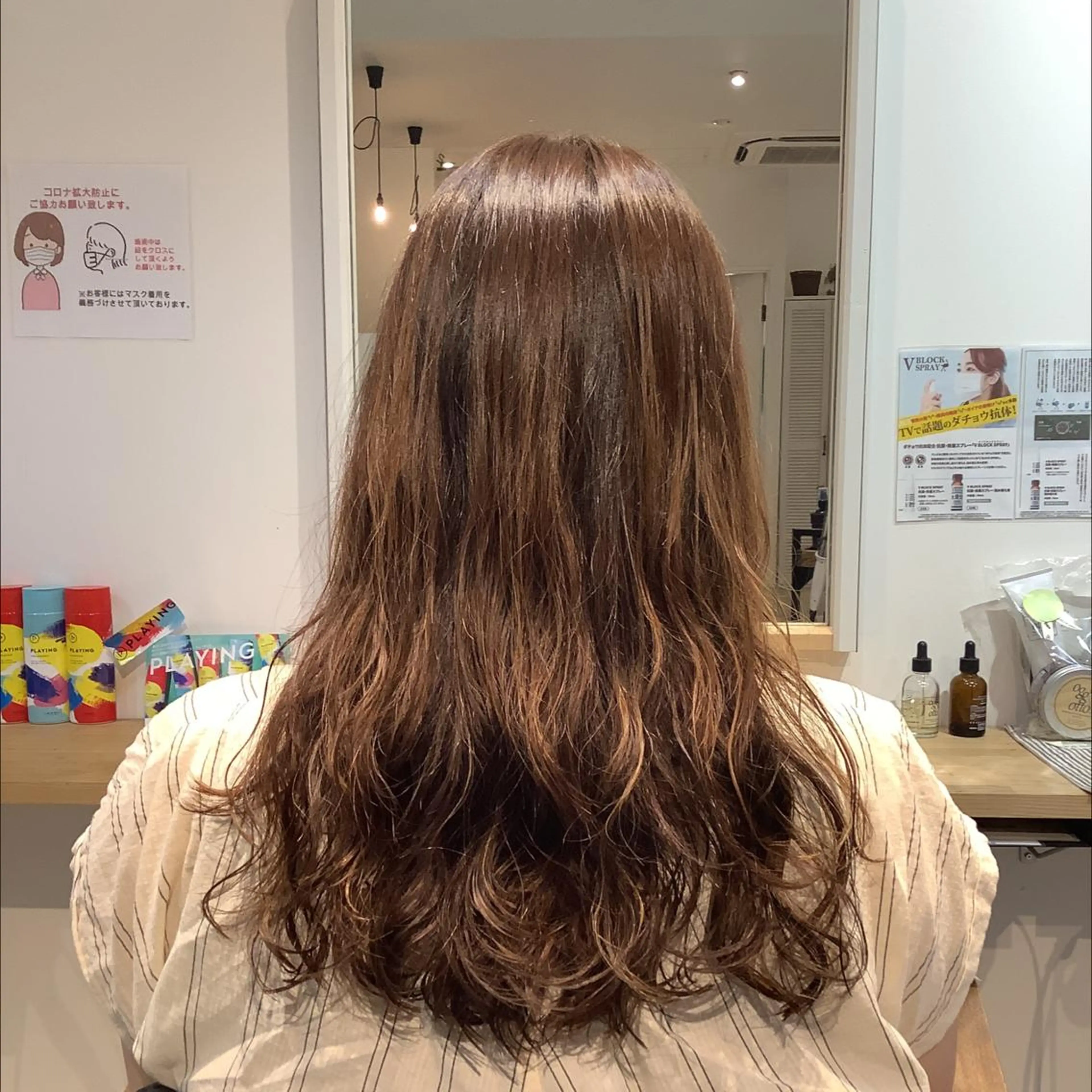 セミロング パーマ セミロングパーマ en't所属・【女性指名No.1】 西口直子のヘアスタイル