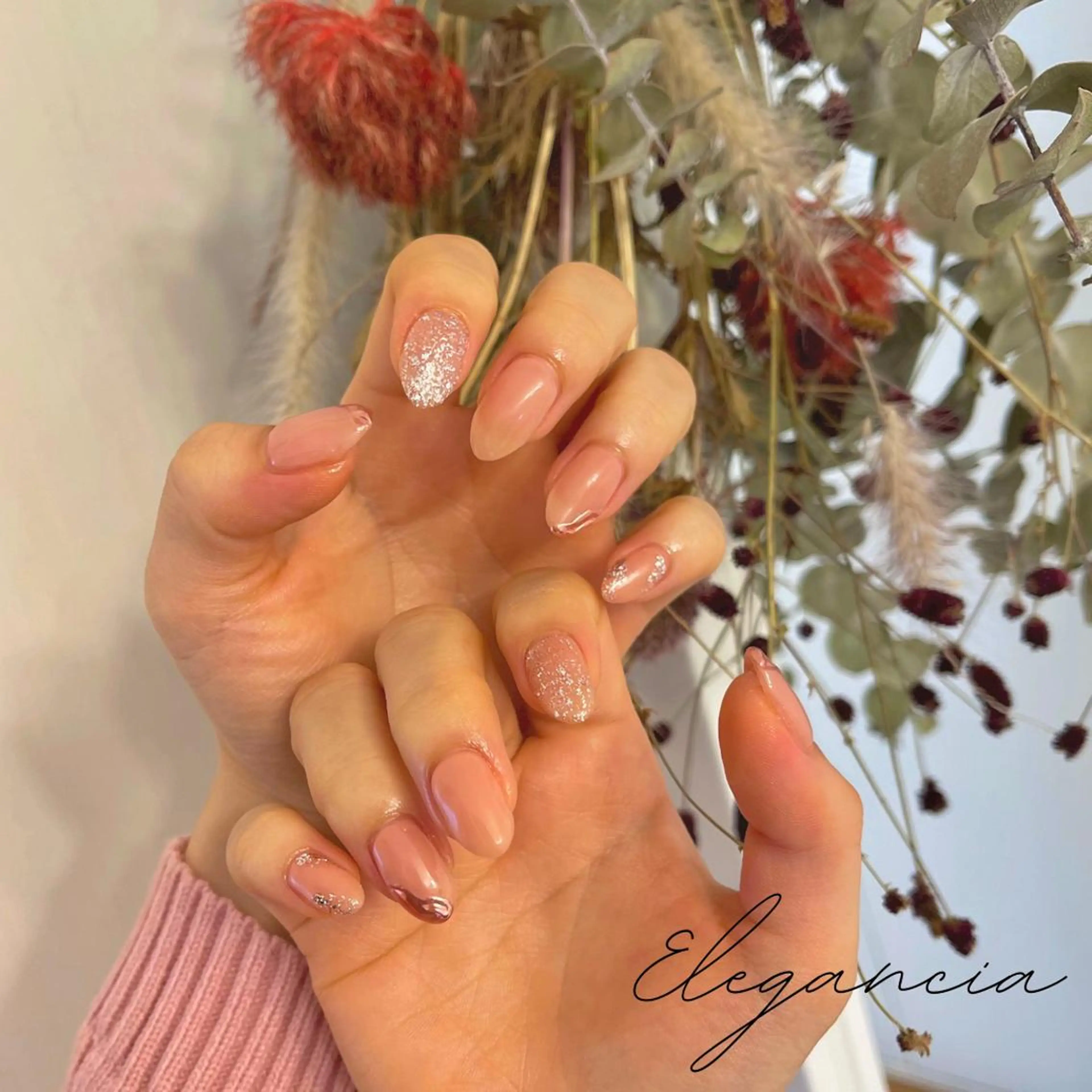 カラー ネイル ハンドネイル Elegancia. Hiromiのネイルデザイン