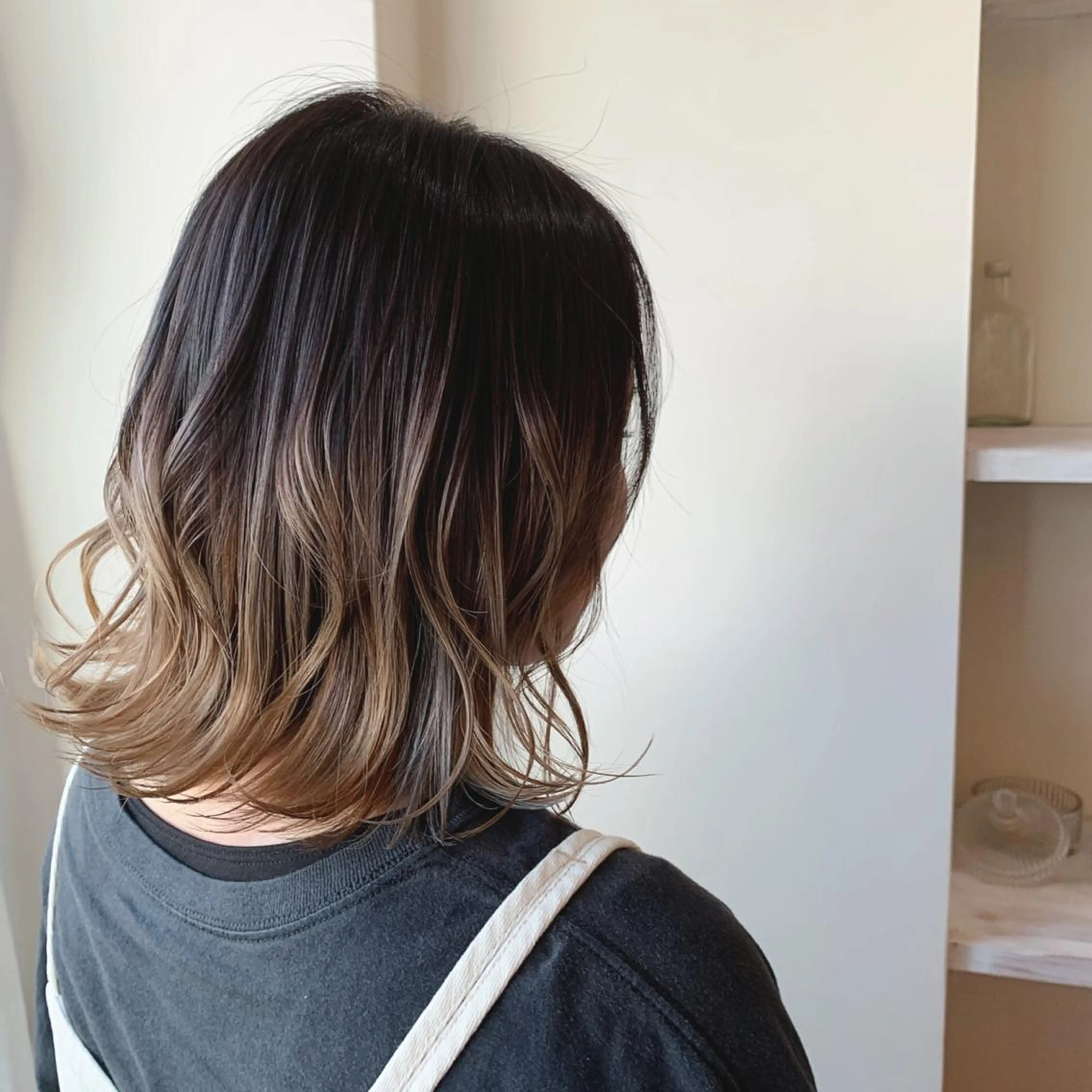 ショート カラー ヘアカラー ボブウルフ/ボブ Satsuki【名駅のヘアスタイル