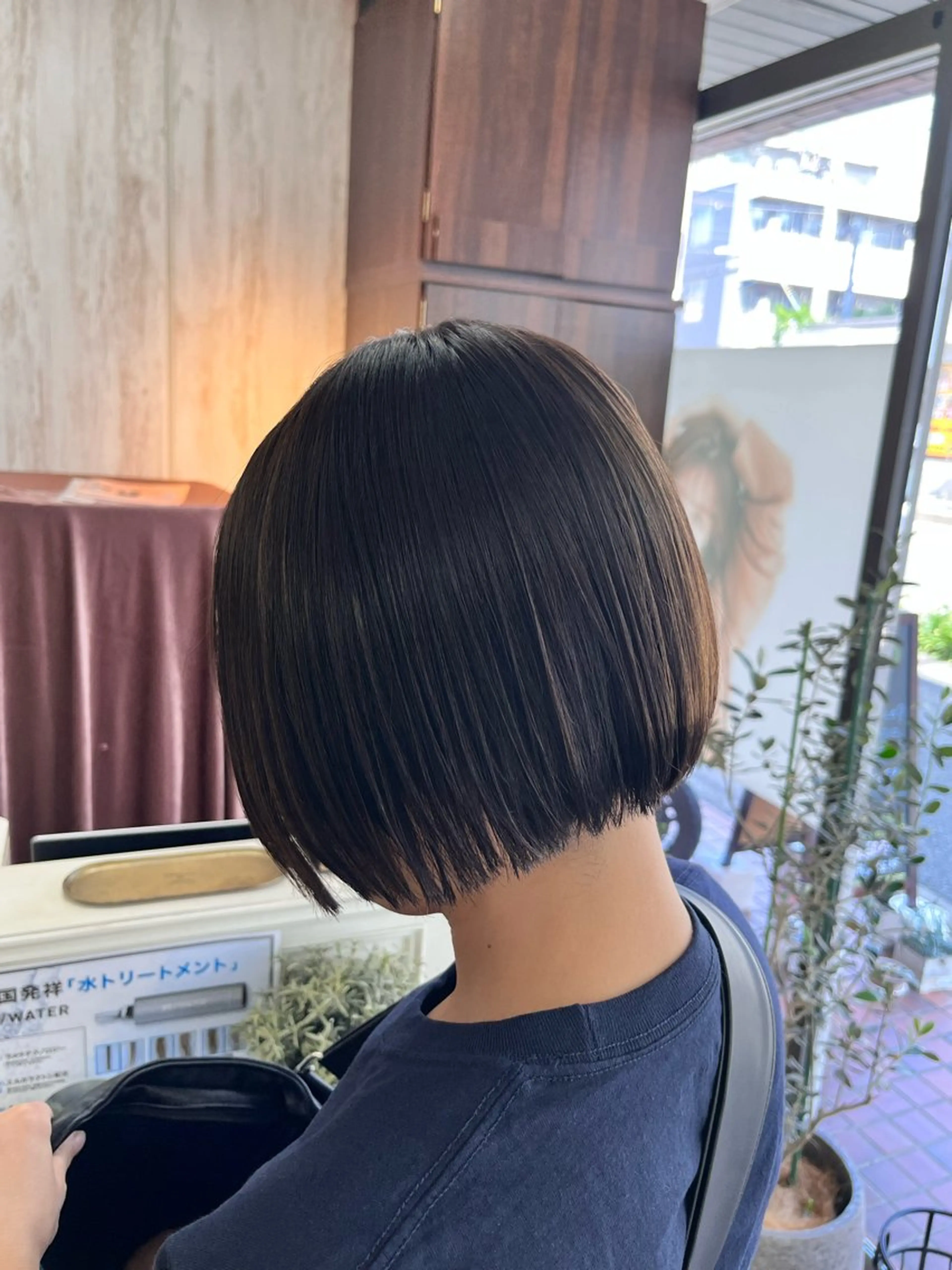 ショート カラー カット トリートメント 🫧透明感カラー /艶髪すなお🧸のヘアスタイル