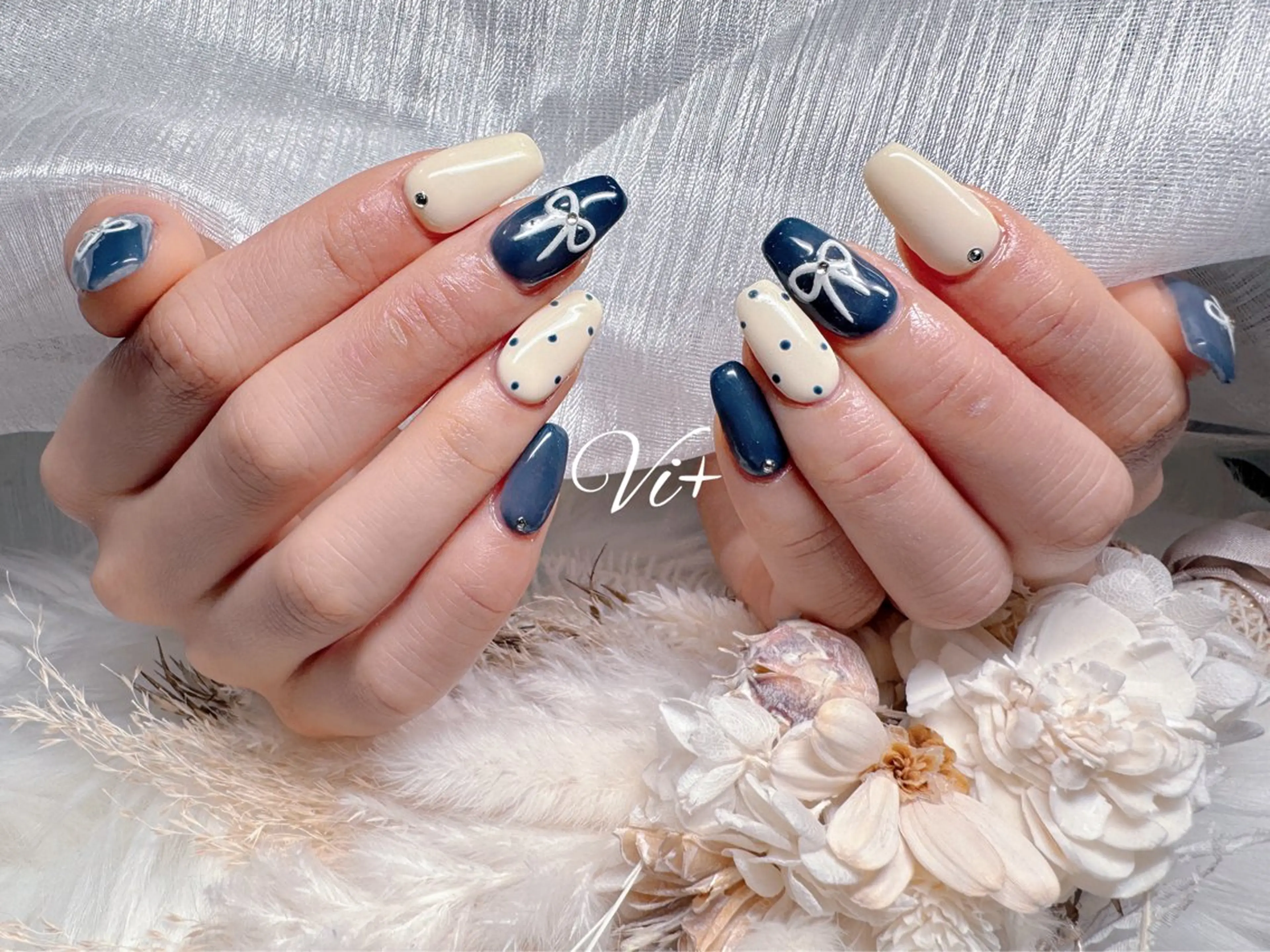 ネイル ハンドネイル ✨Nailsalon Vi+✨のネイルデザイン