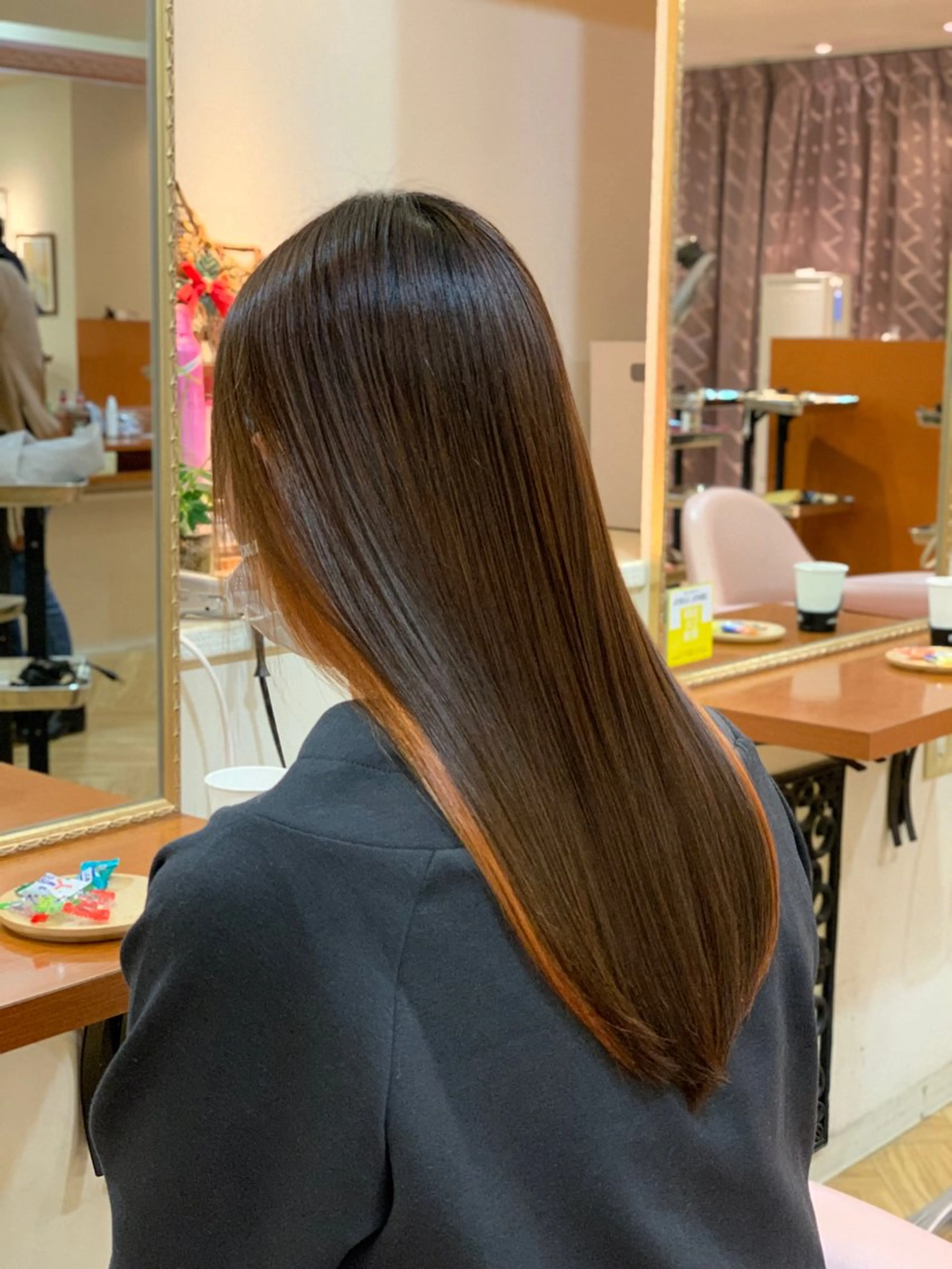 ロング カット 縮毛矯正 トリートメント STELLA所属・髪質改善/縮毛矯正 /菊田将成のヘアスタイル