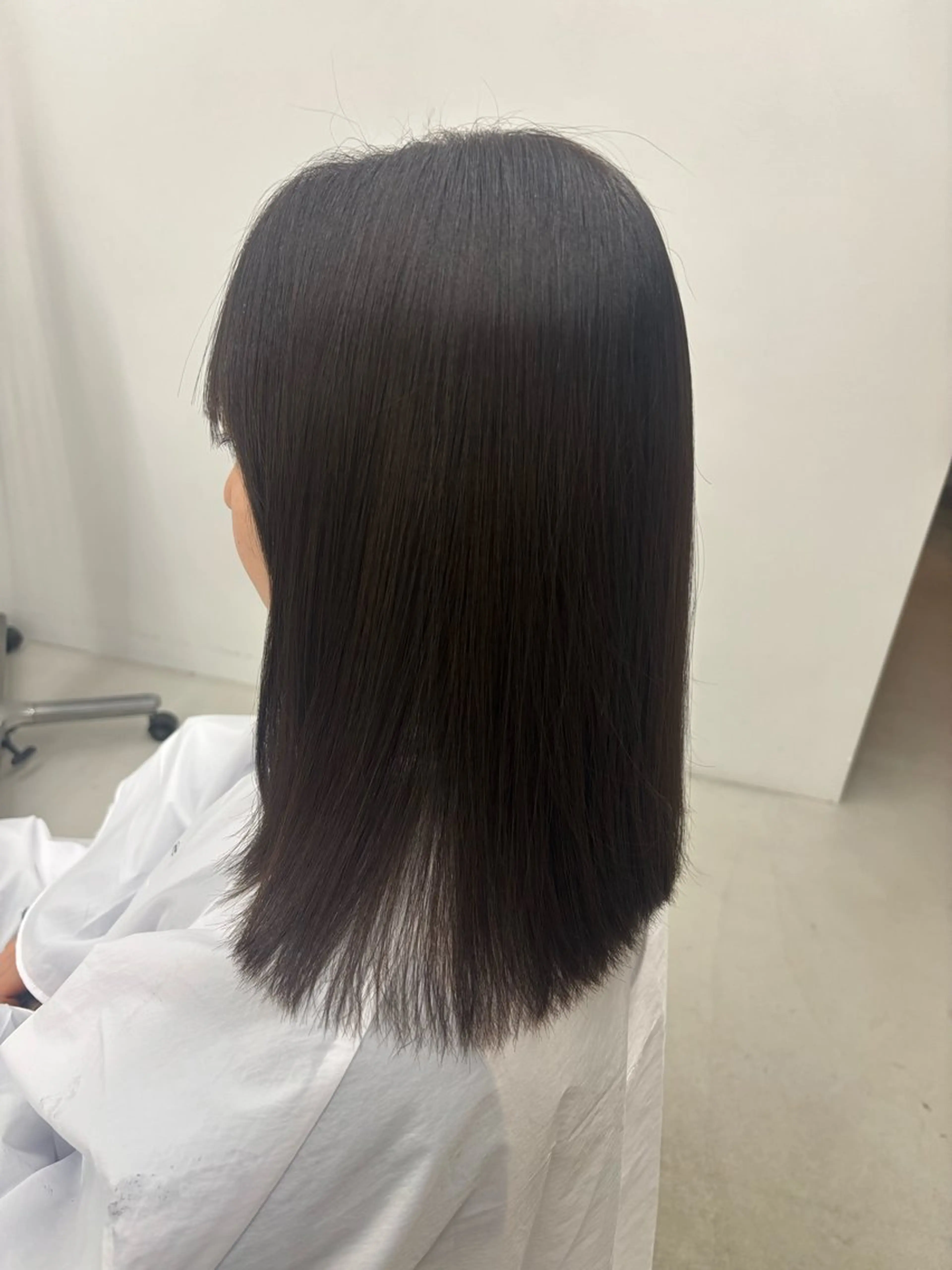 カラー 透明感カラー グレージュ 艶髪/ハイトーン/ 透明感/maayaのヘアスタイル