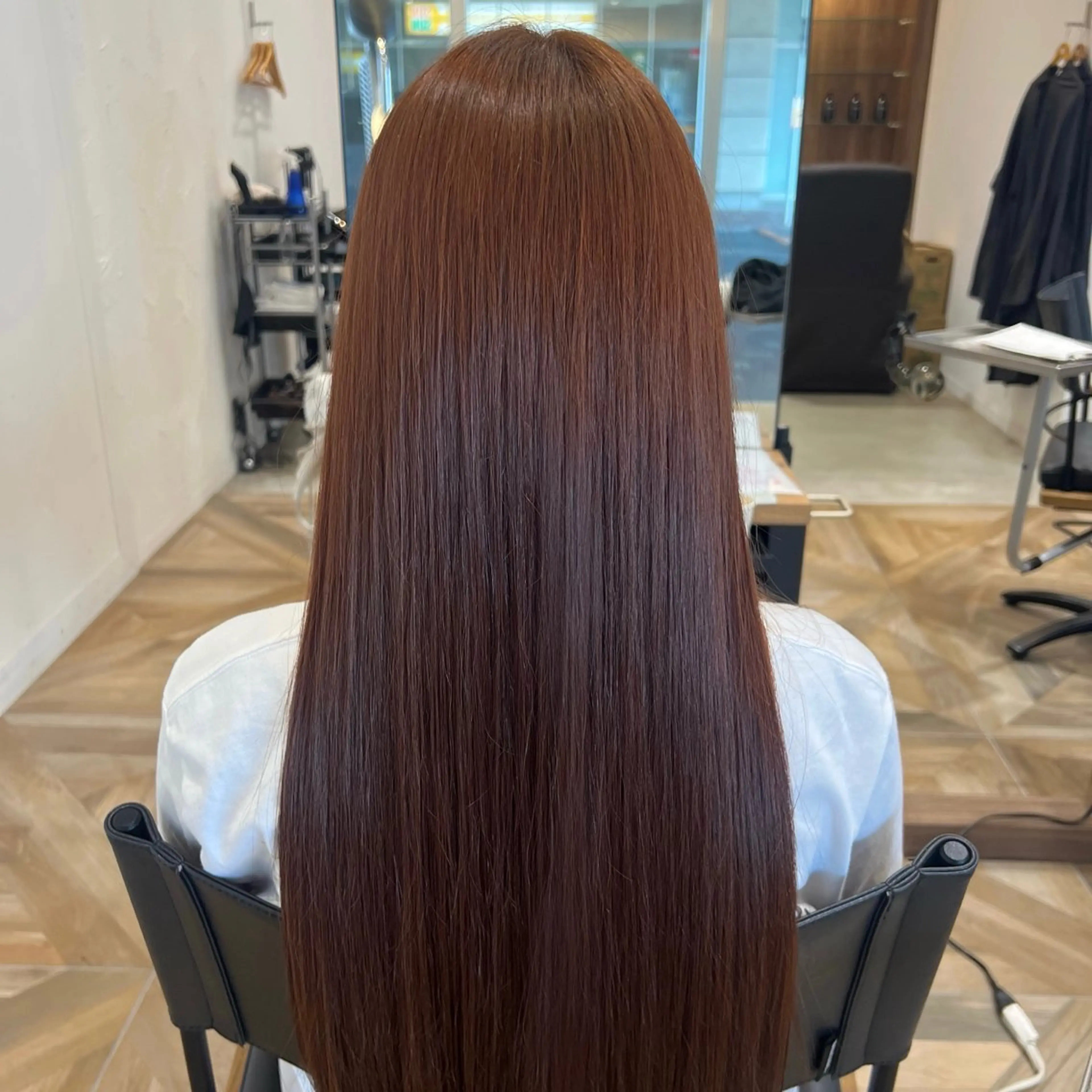 カラー 暖色カラーAYAKA 🍒🕰🤎のヘアスタイル