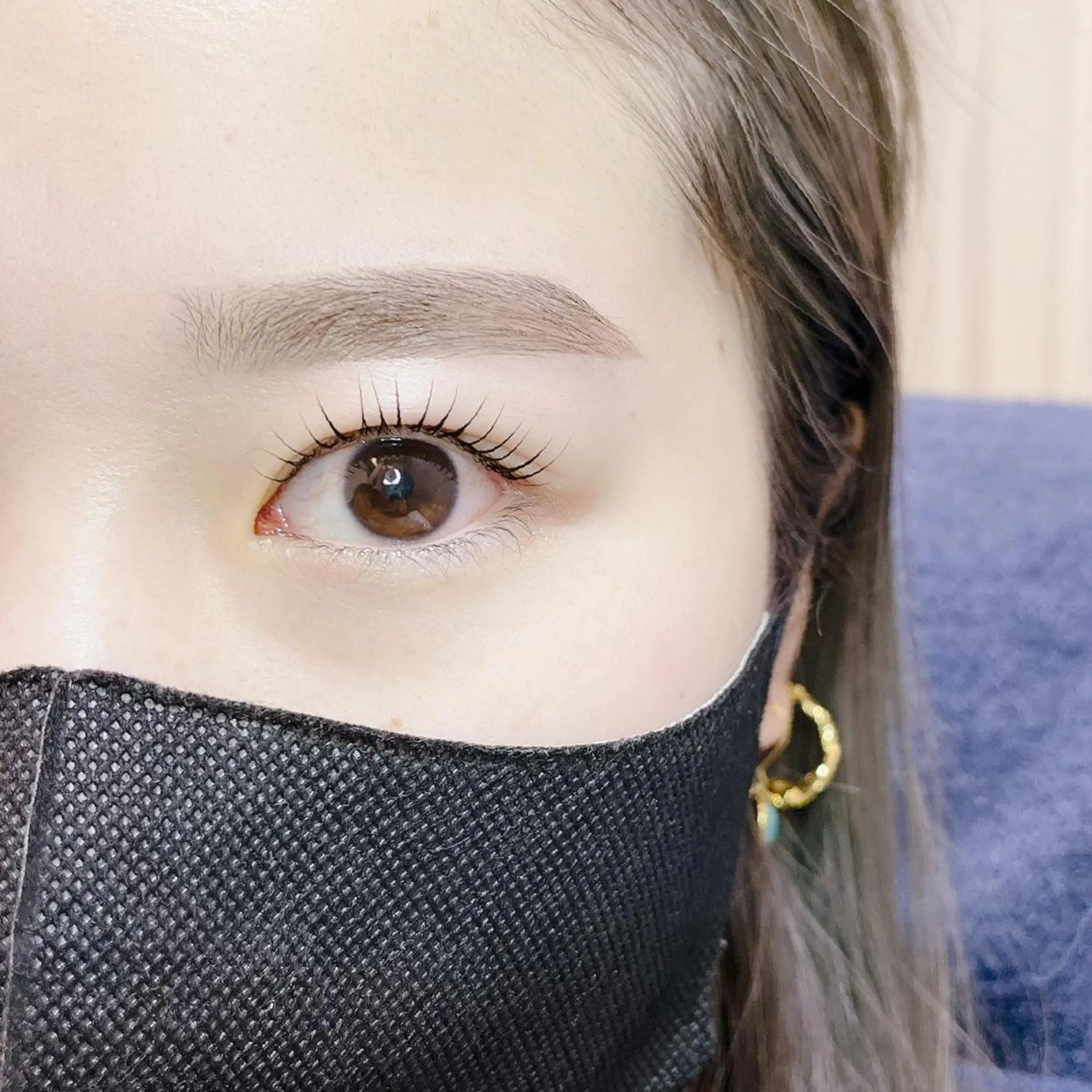 マツエク・マツパ アイブロウ ワックス脱毛 eyelist 🌼 Mahoのマツエク・マツパデザイン