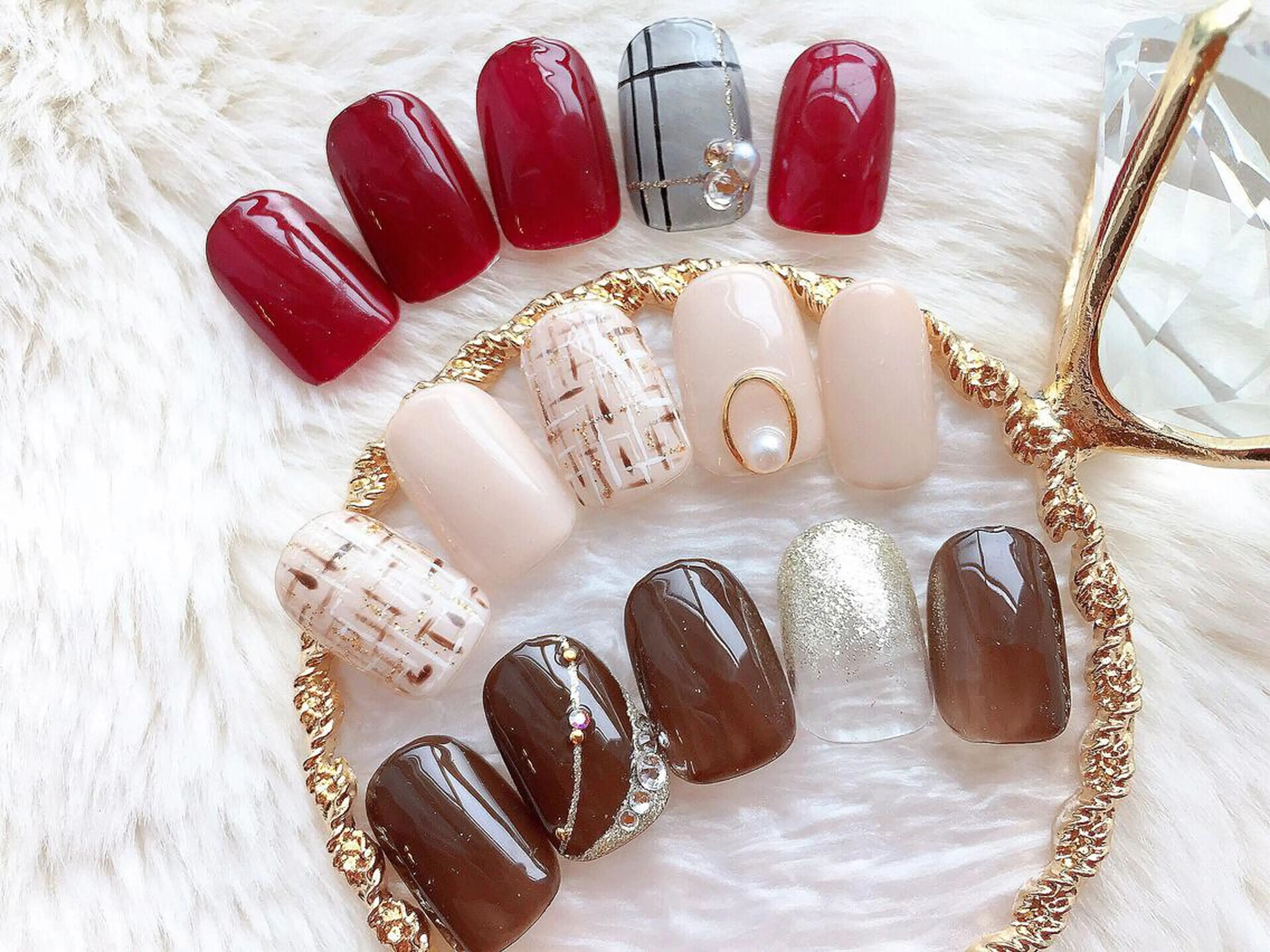 ネイル Viseo《6週間 長持ちパラジェル》のネイルデザイン