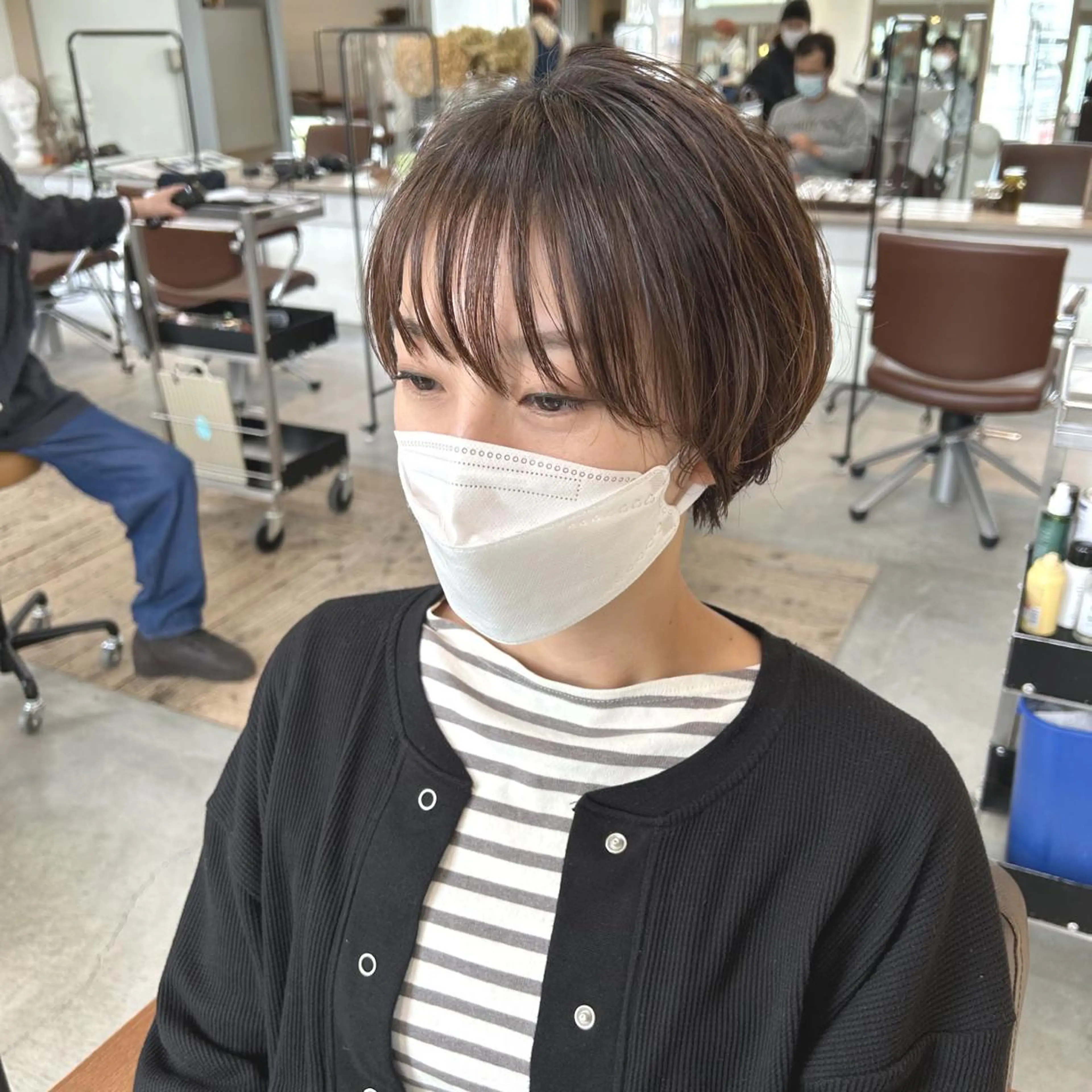 ショート カット kachina所属・綿貫 美雪のヘアスタイル