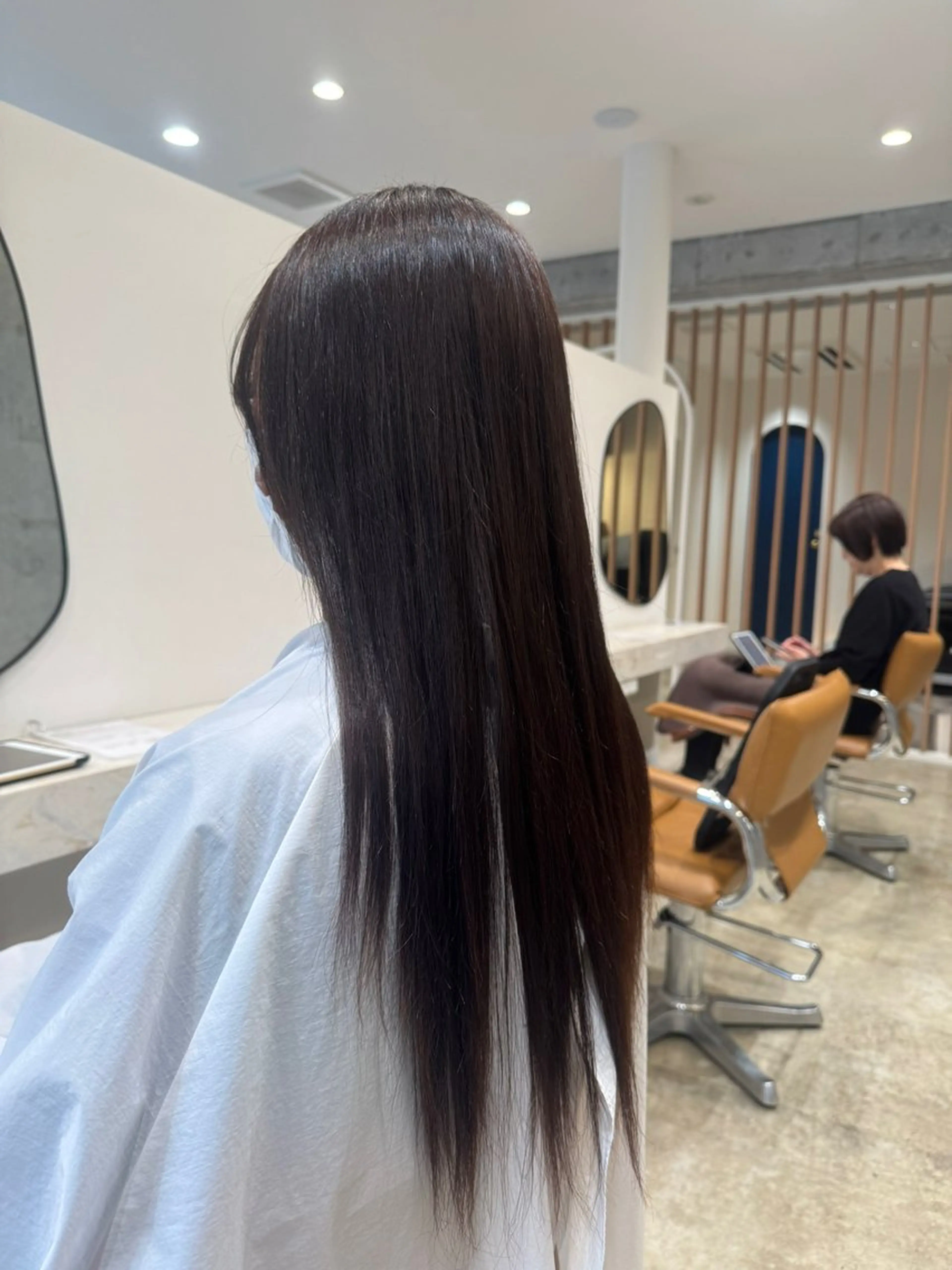 ロング 入学式 卒業式のヘアスタイル 縮毛矯正 縮毛矯正 NICA所属・陶山 直樹のヘアスタイル