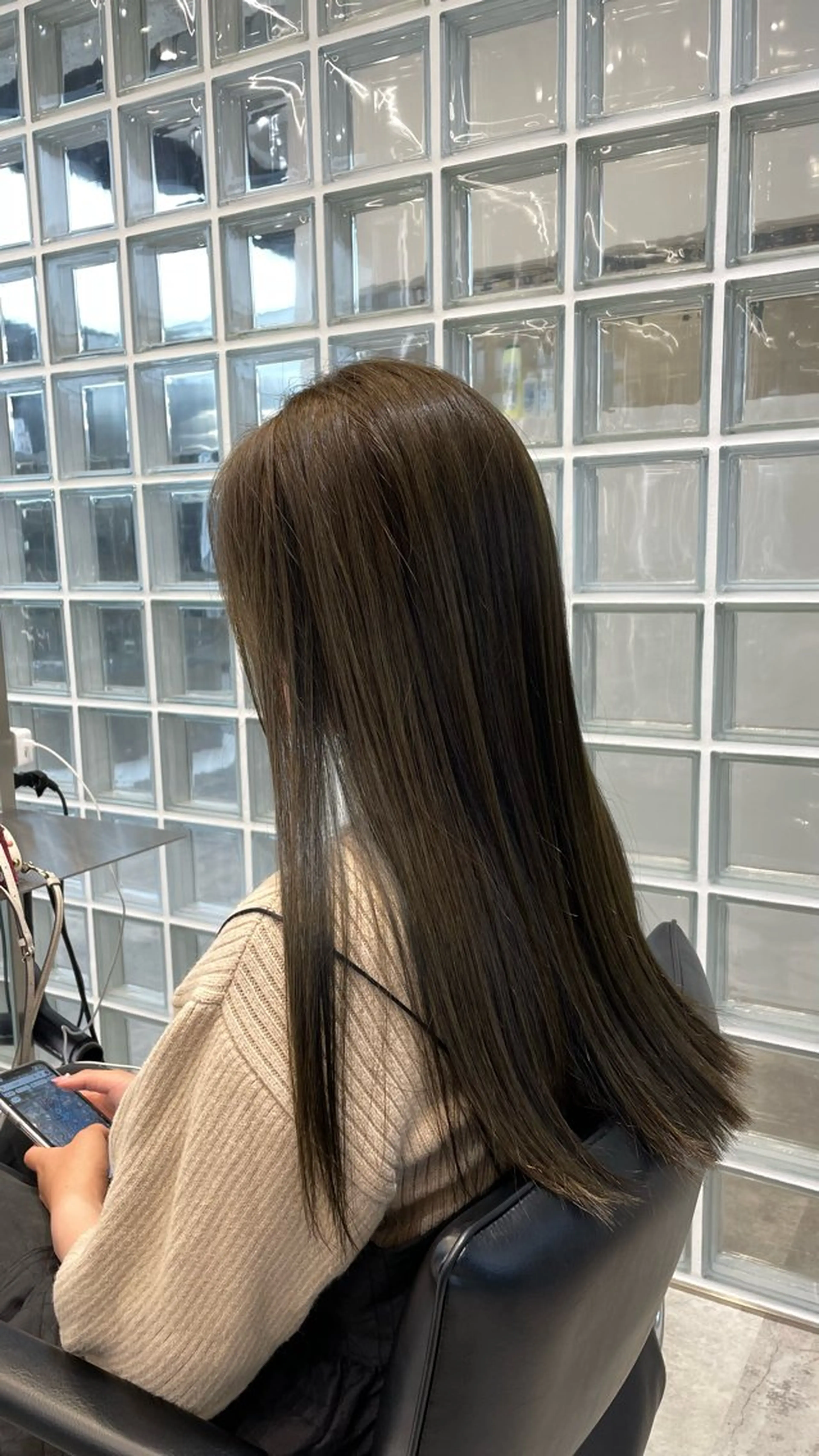 ロング カラー fifth 阿部楓のヘアスタイル