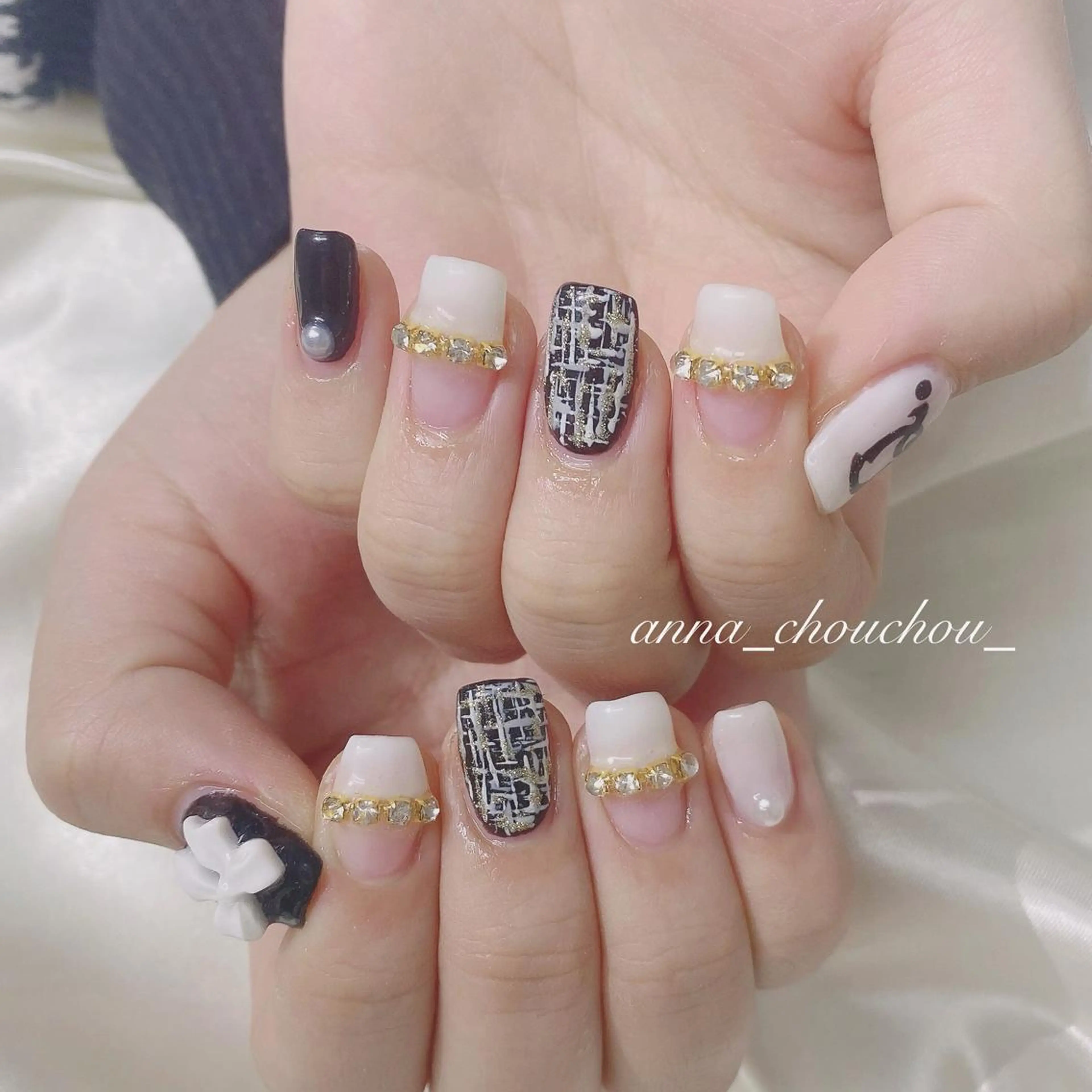 ネイル アートネイル Anna Sano⭐️のネイルデザイン