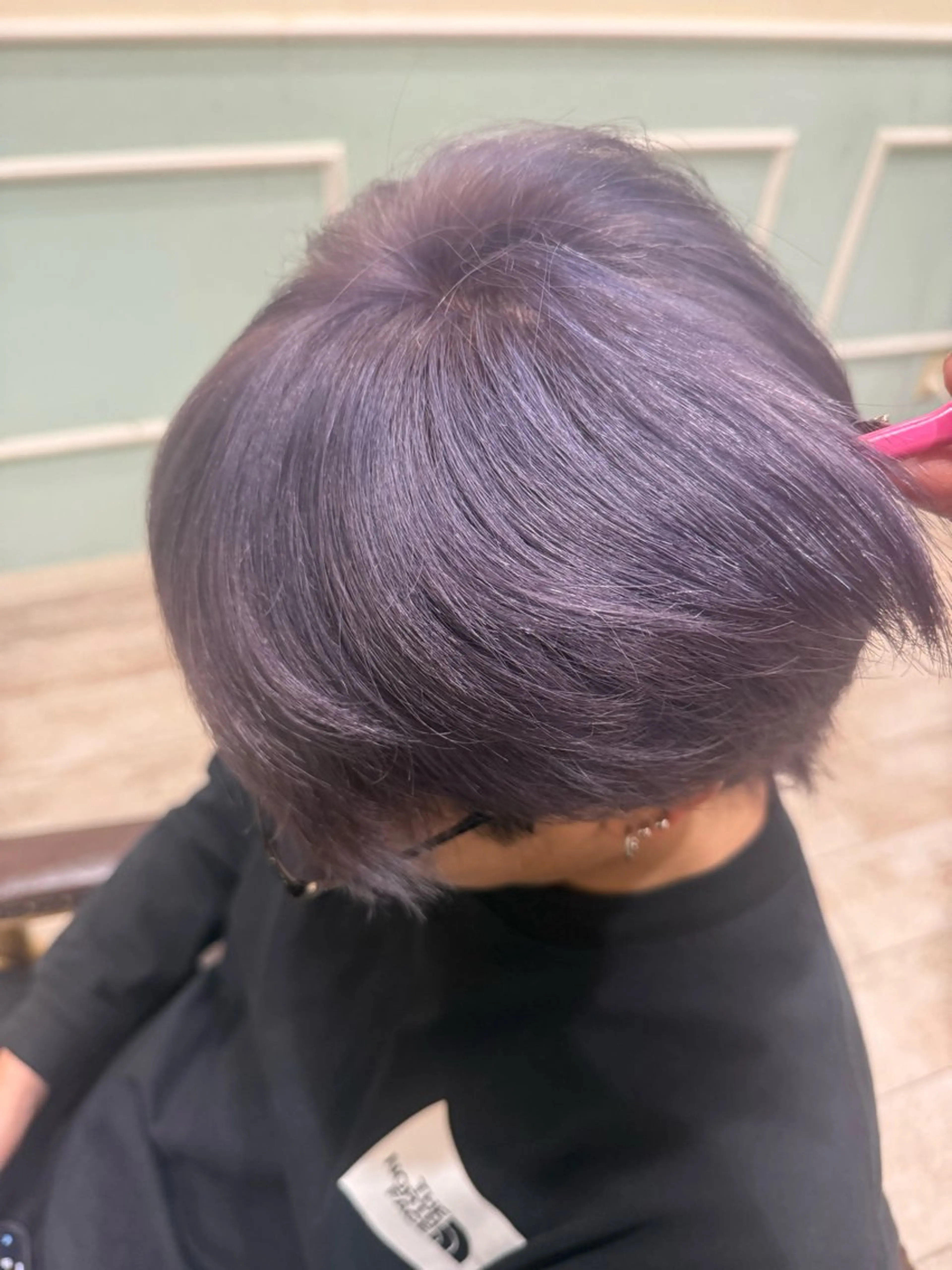 カラー メンズ ヘアカラー 岡田 梨紗のヘアスタイル
