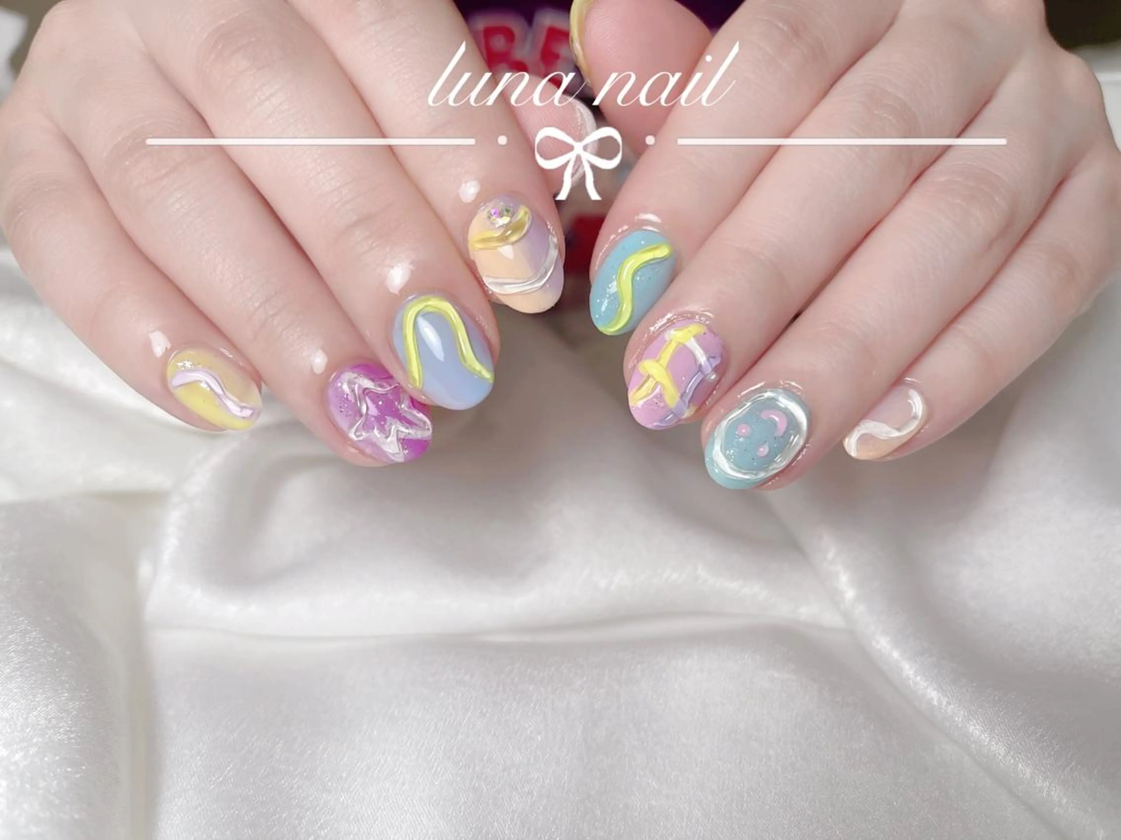 ネイル luna nail ＆eyelashのネイルデザイン