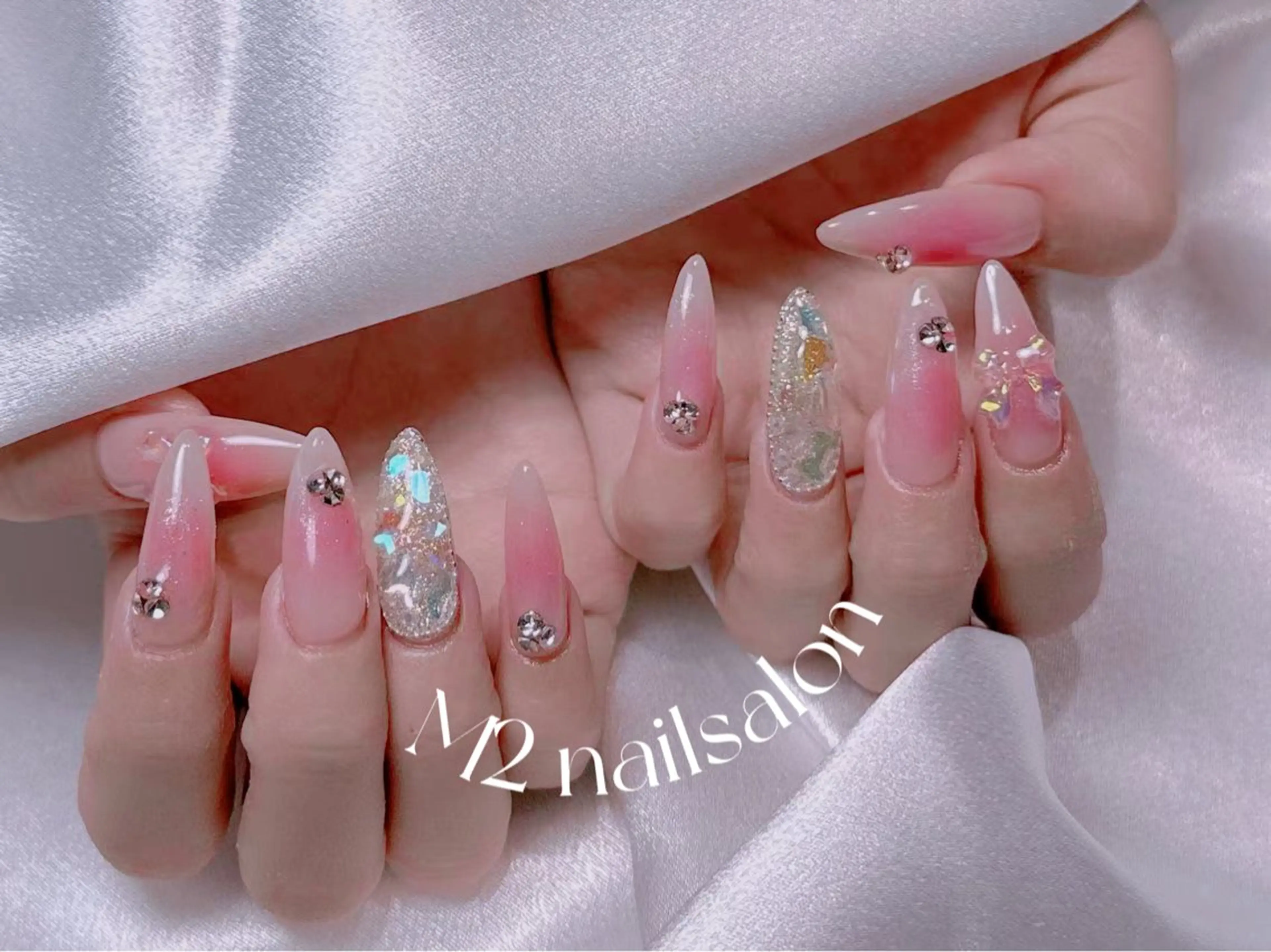 ネイル 長さだし専門店 M2　rikaのネイルデザイン