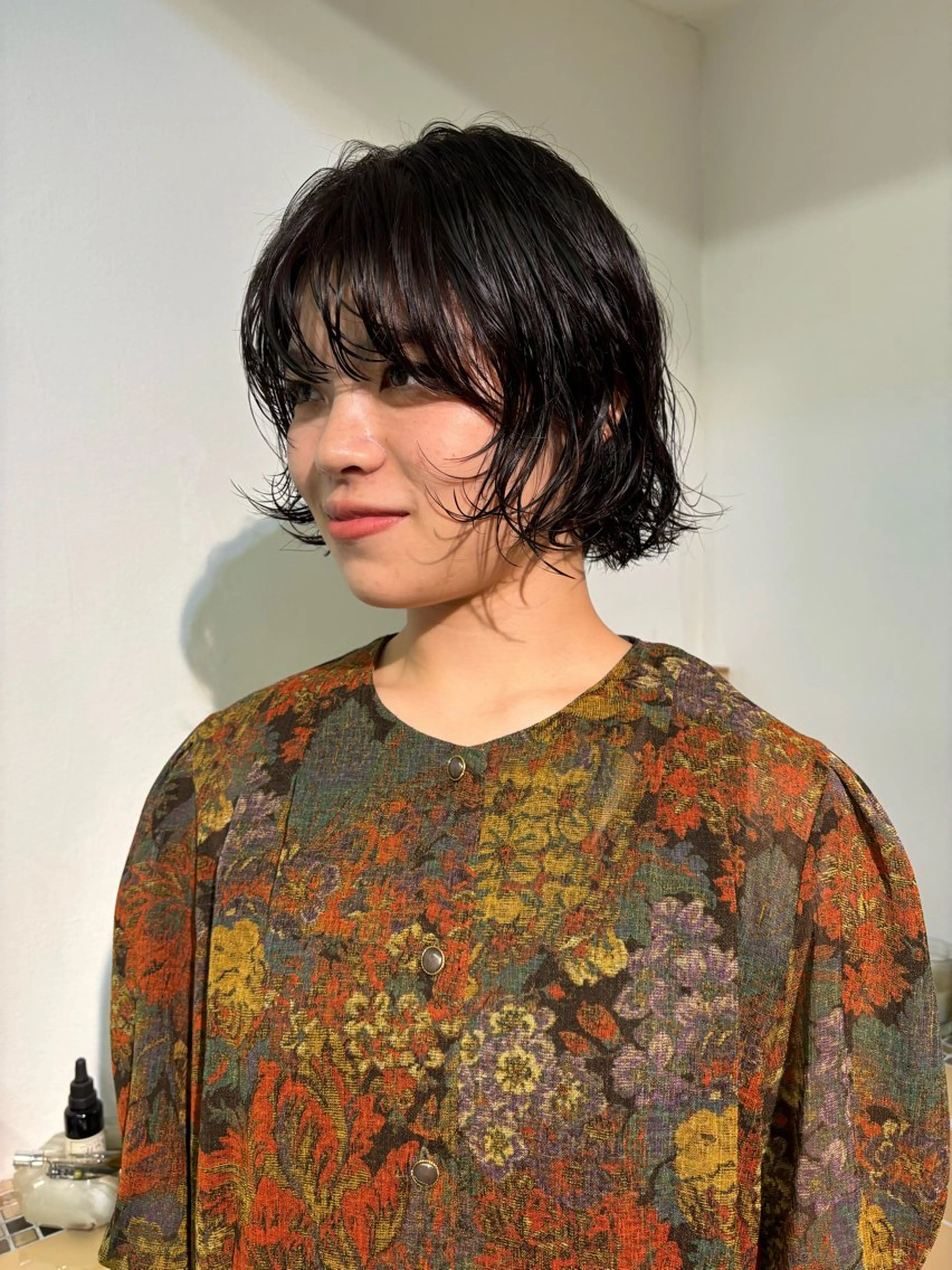 ショート パーマ カット パーマ sakura🌸 レイヤー/韓国ヘアのヘアスタイル