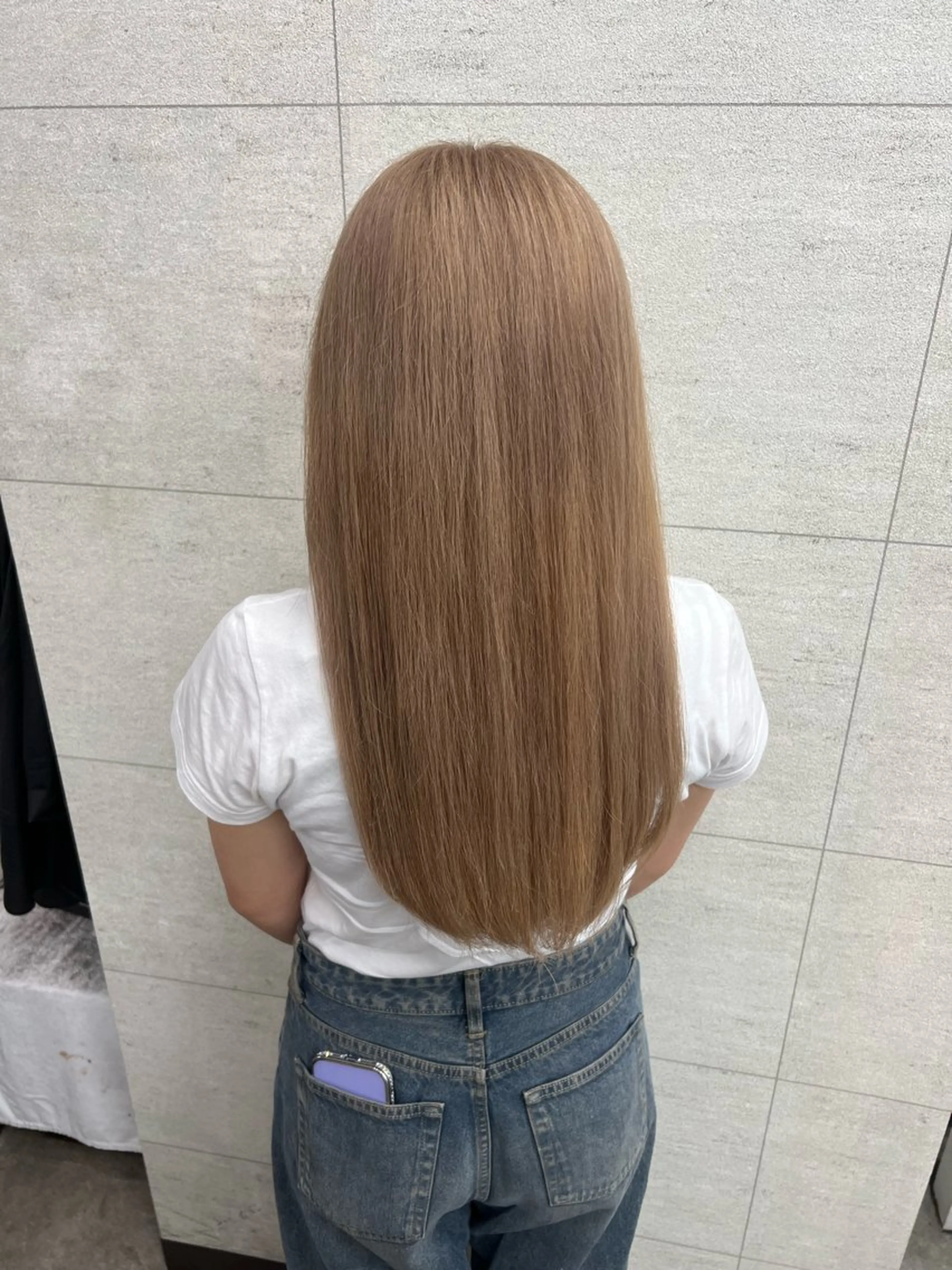 ロング カラー E:terne大宮店 ディレクター豊島穂希のヘアスタイル