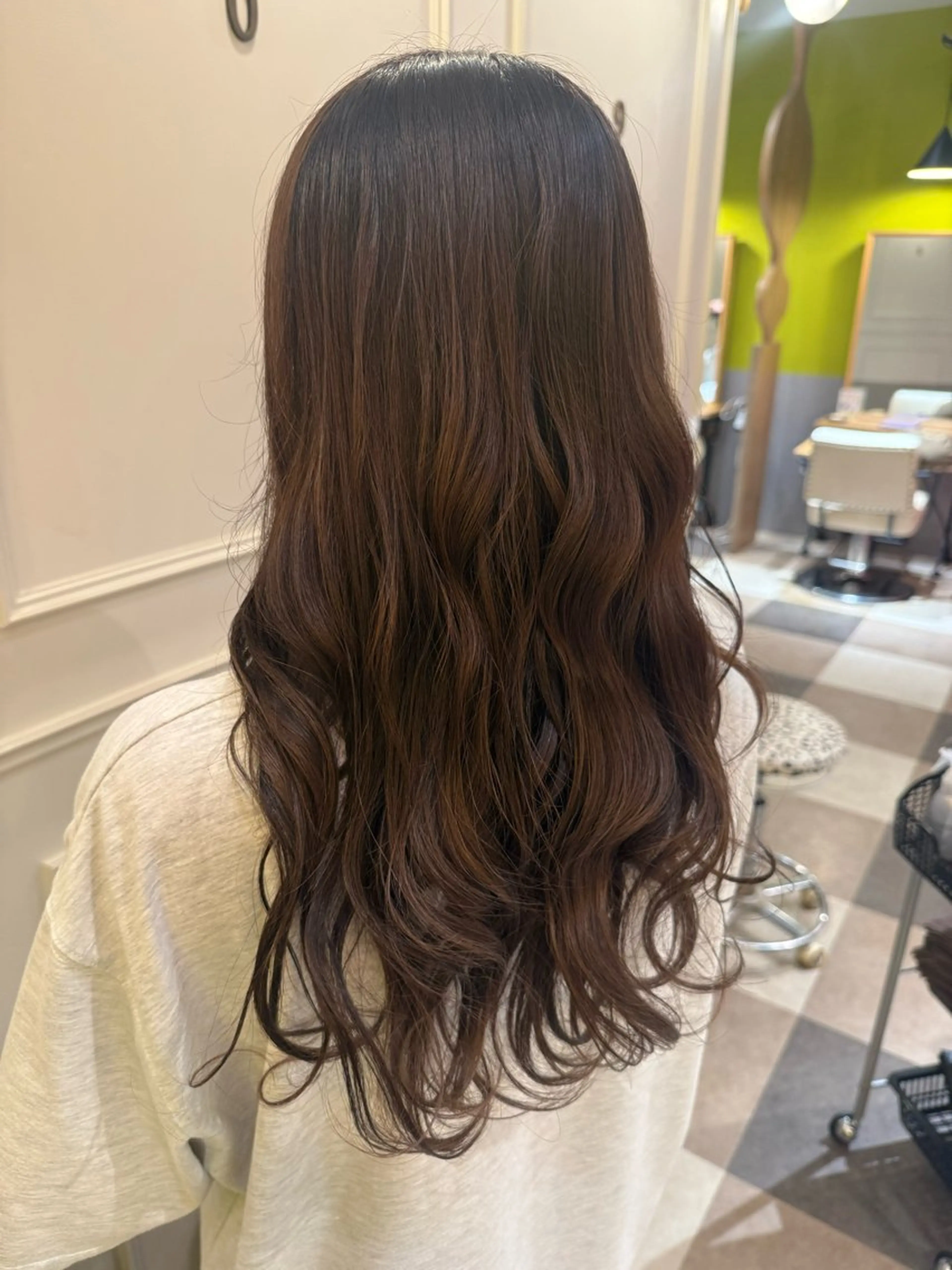 ロング ヘアカラー echelle 🐈‍⬛瑠菜のヘアスタイル