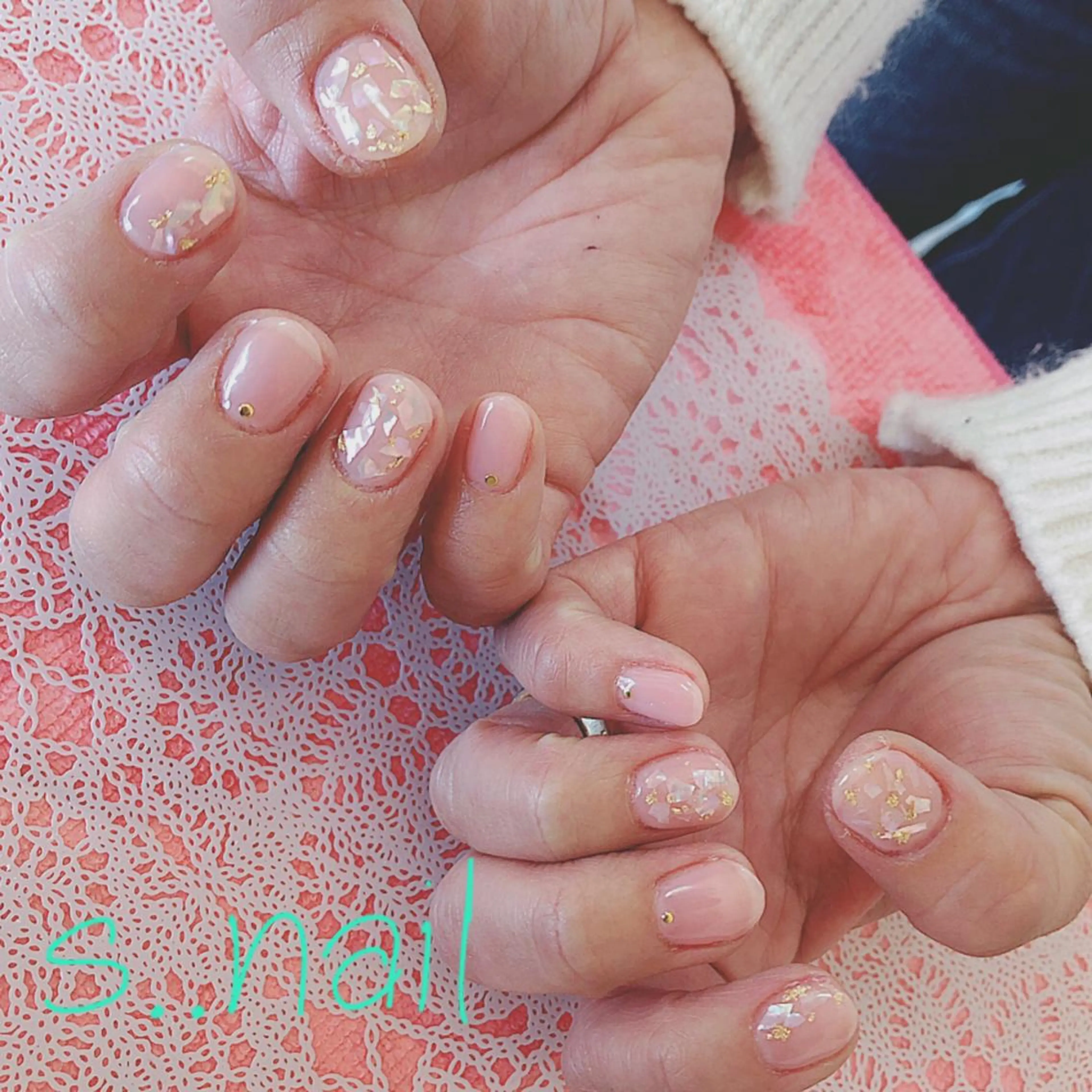 ネイル ピンク 春ネイル ハンドネイル フットネイル s..nail / MORITAのネイルデザイン