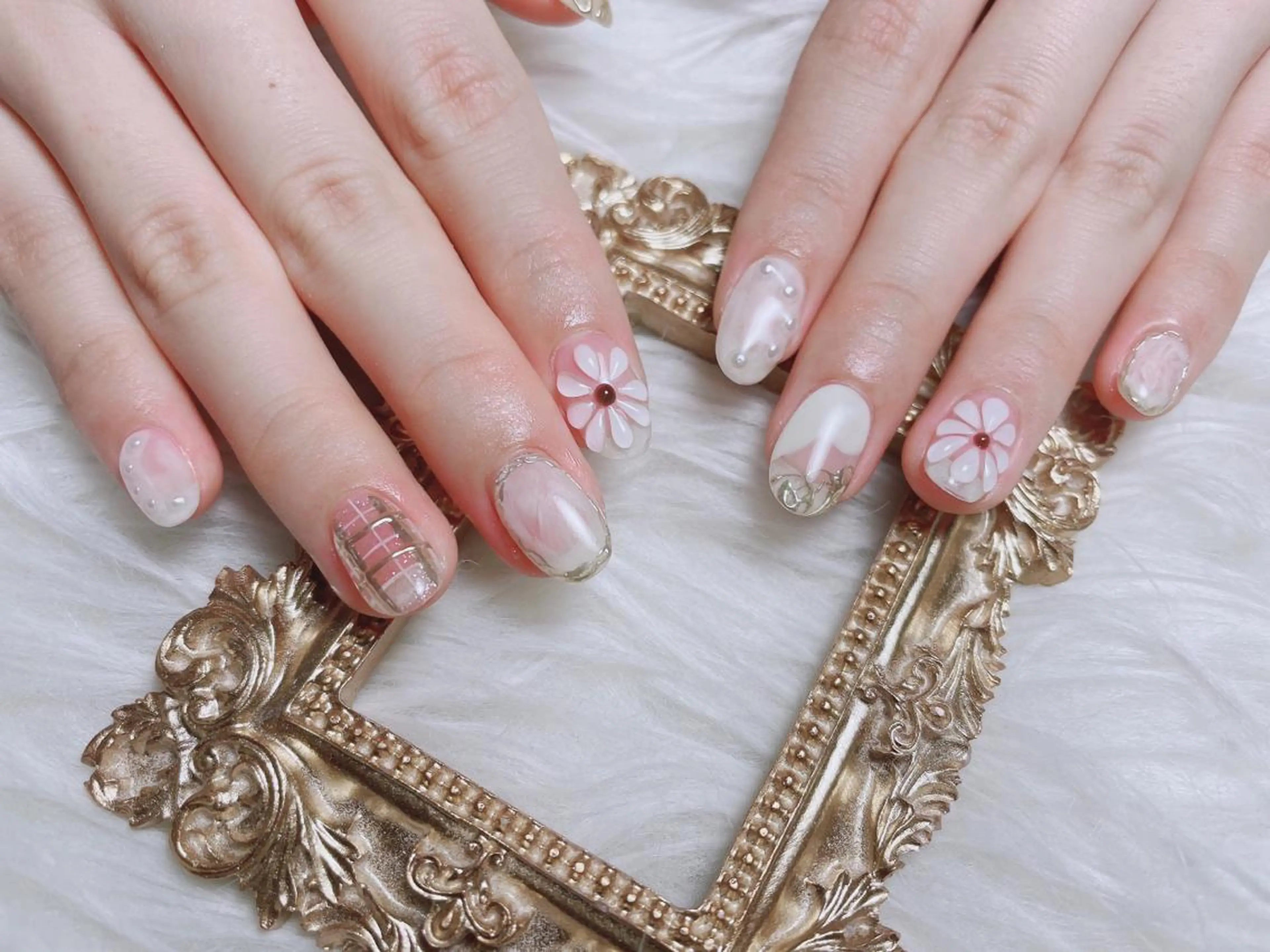 ネイル MiKi Nai池袋 長さだし得意のネイルデザイン