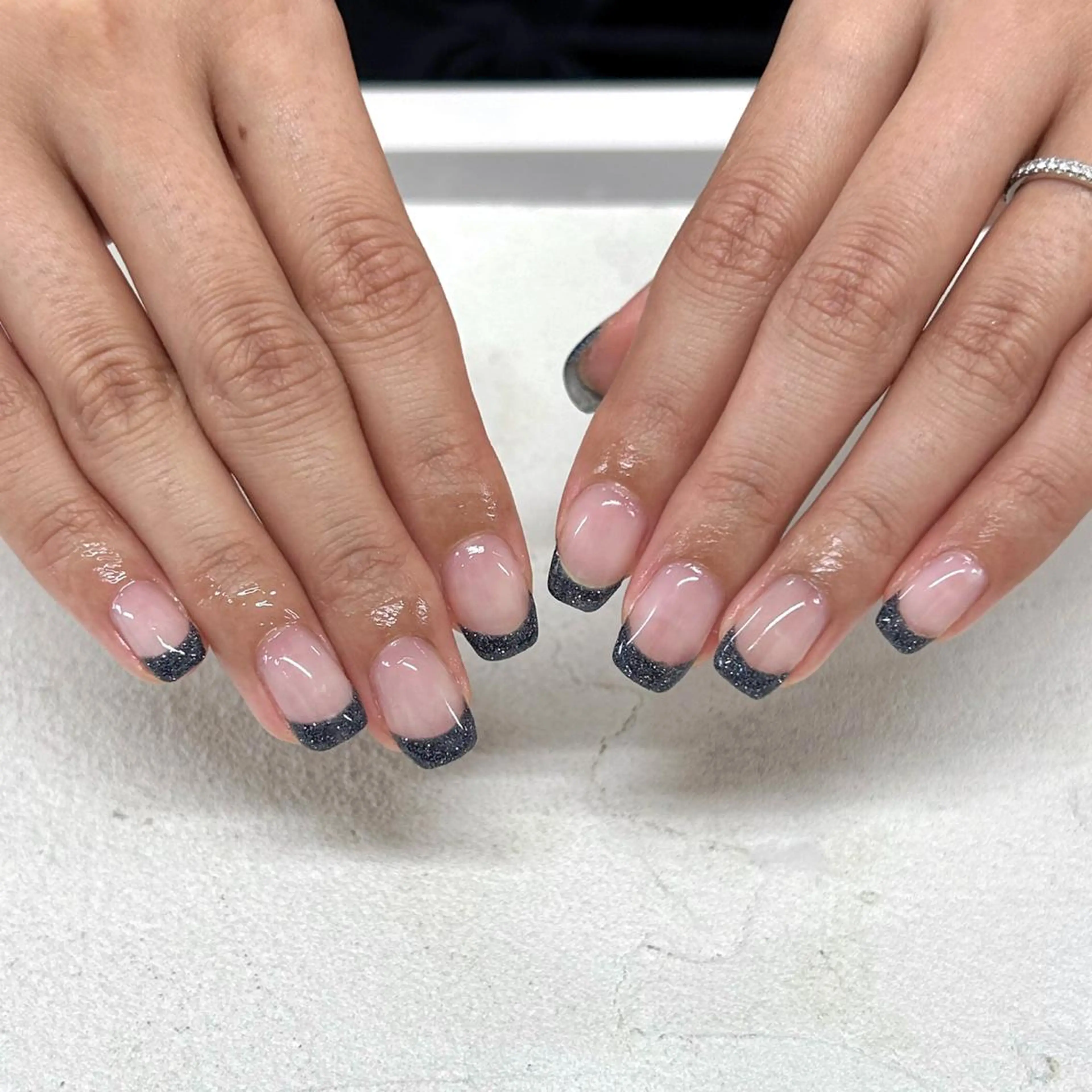 ネイル フレンチネイル REMIA 🤍harukaのネイルデザイン