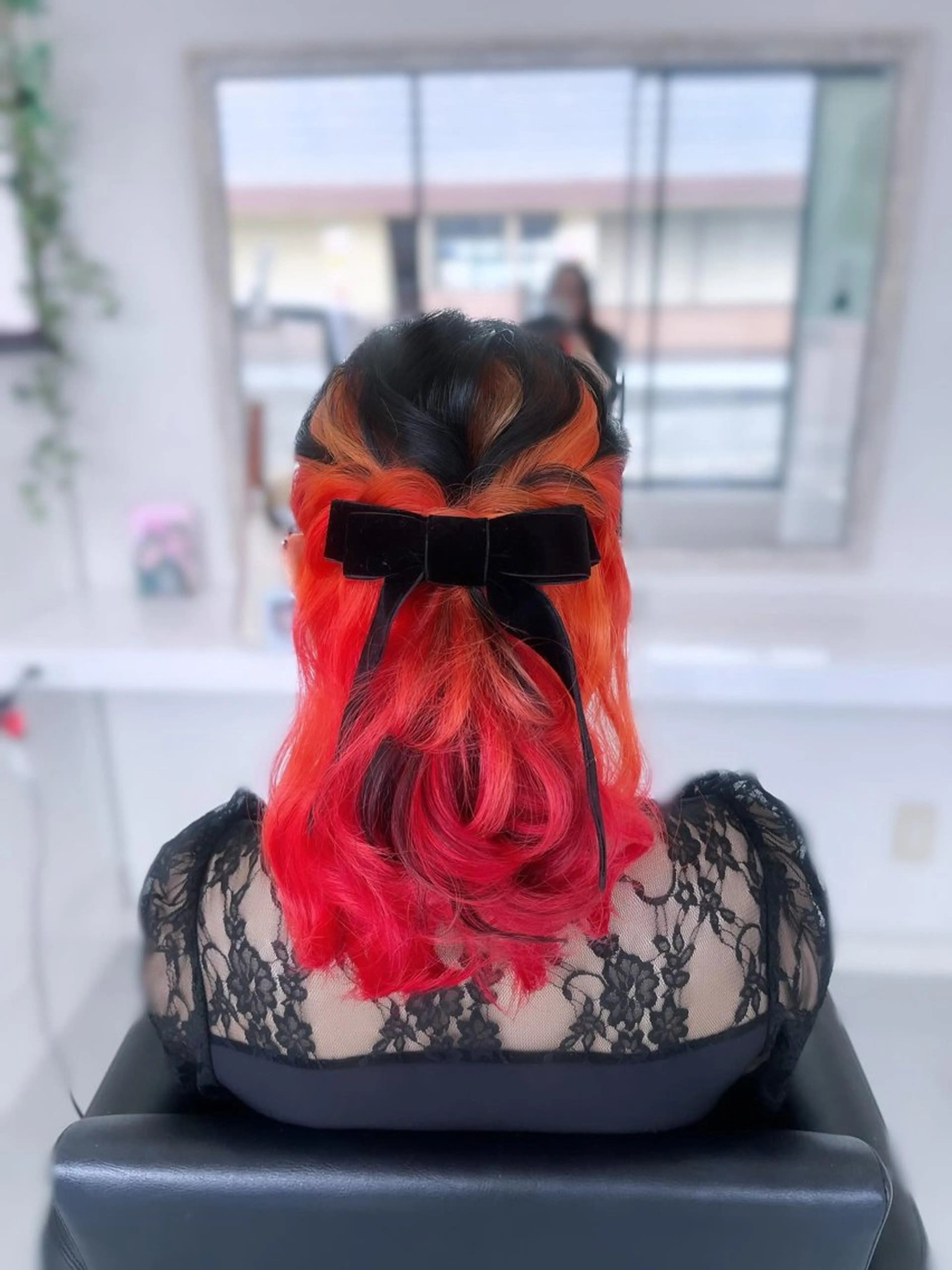 セミロング 松井凜花𐙚𓍯 ヘアアレンジ/ツヤ髪のヘアスタイル