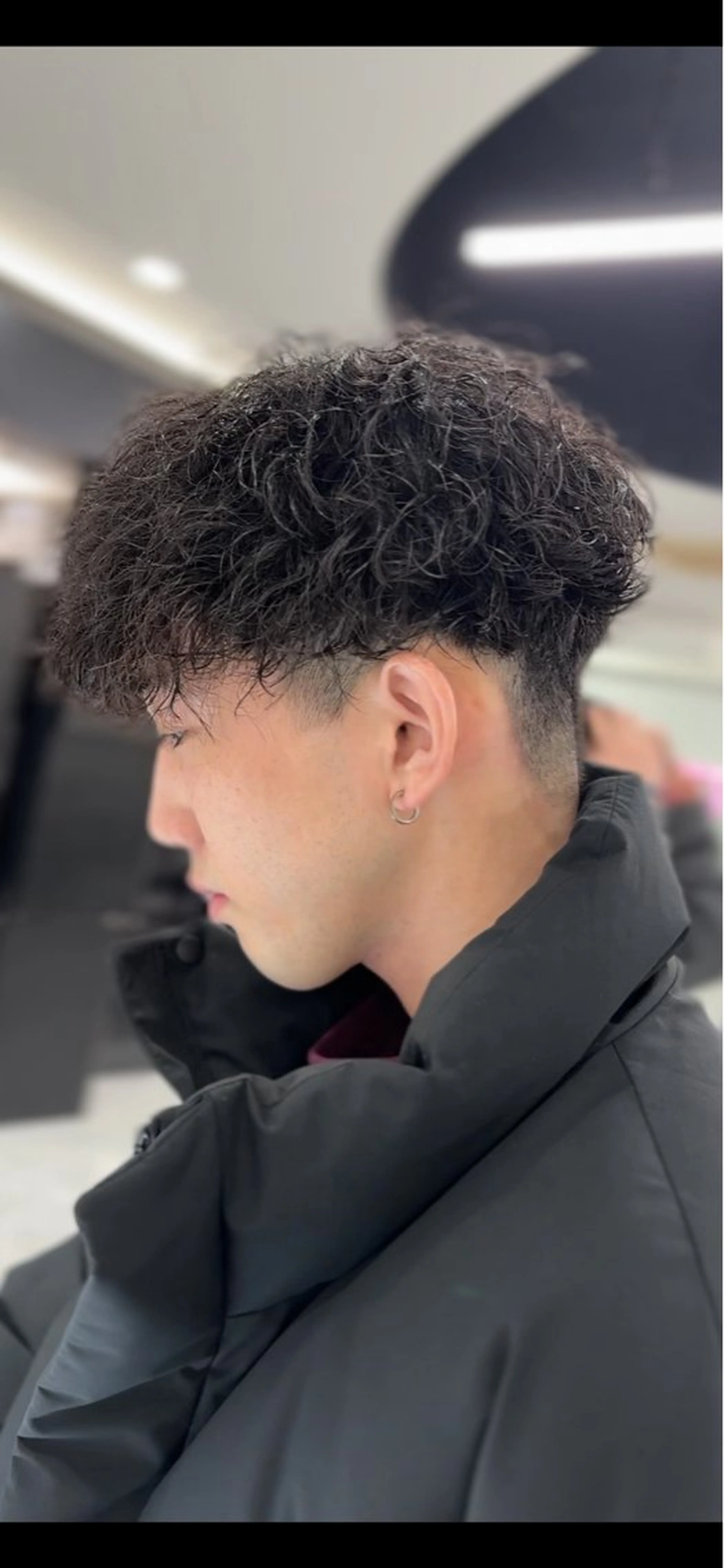 パーマ メンズ カット パーマ ミルクティーベージュ /HIROMU🧋のヘアスタイル