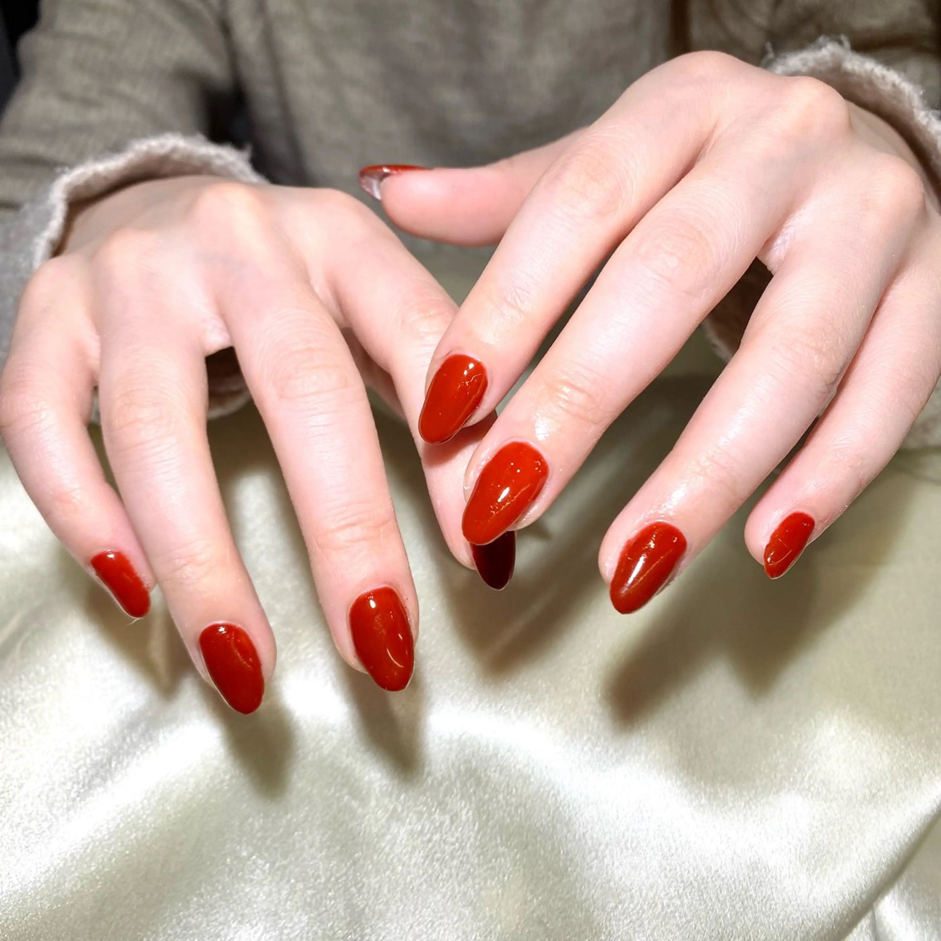 ネイル ワンカラーネイル mio nail TANIのネイルデザイン