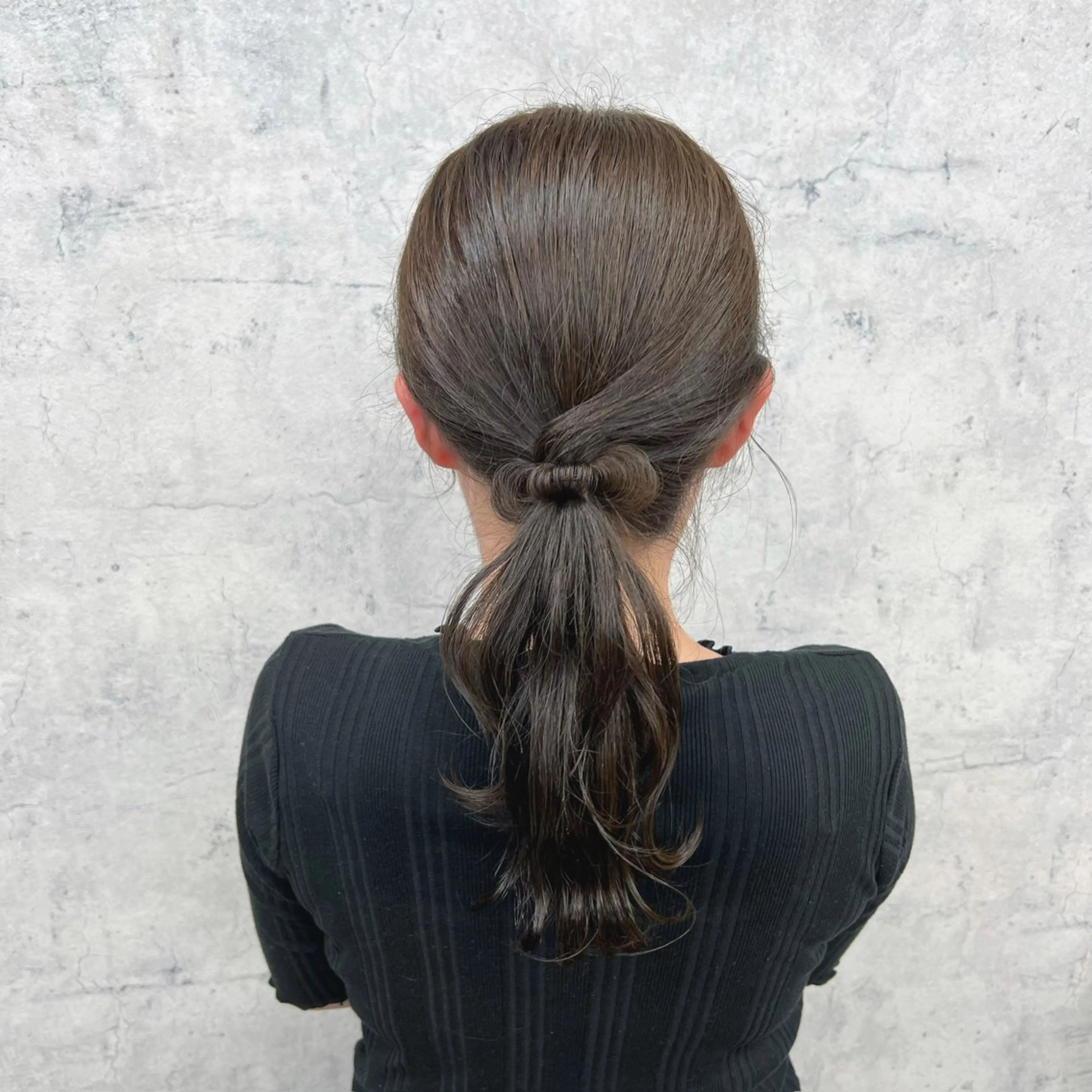 ロング カラー ヘアアレンジ カット ヘアカラー JUNSHIN🦋 ヘアセット／カラーのヘアスタイル