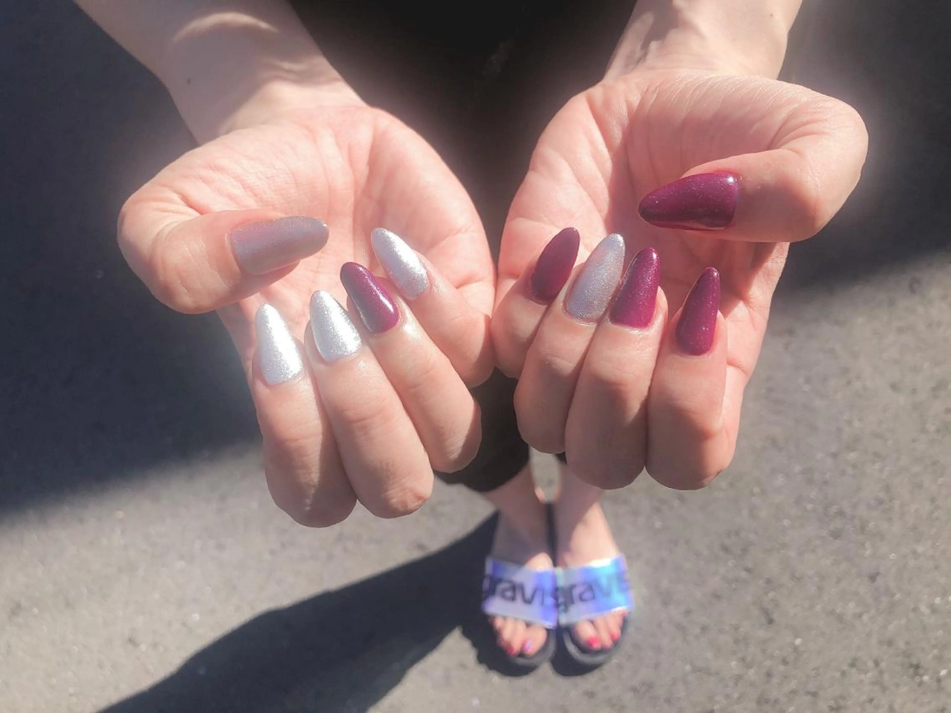 セミロング Home salon Rのネイルデザイン