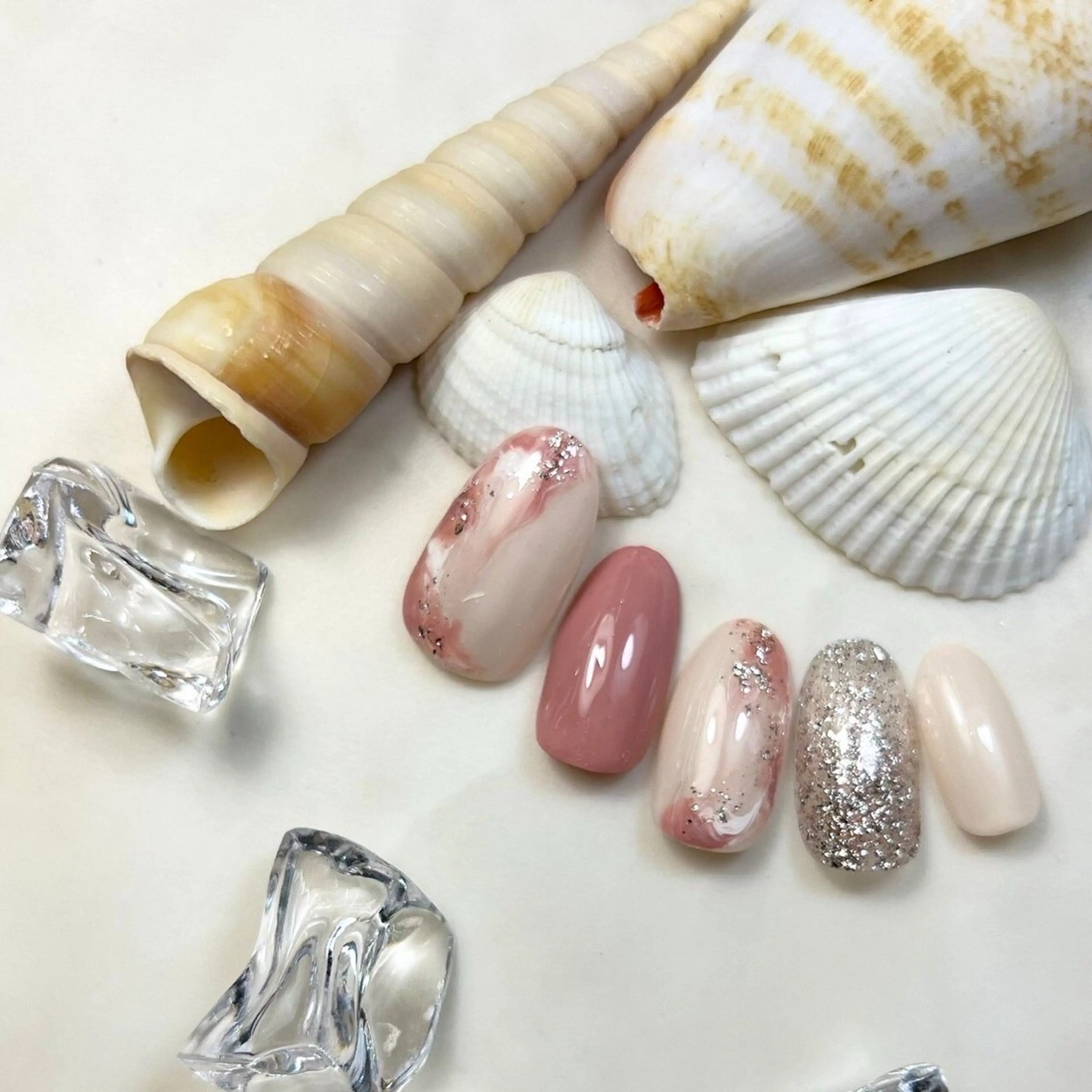 ネイル ⭐︎休業中の練習⭐︎ JNA認定講師髙橋のネイルデザイン