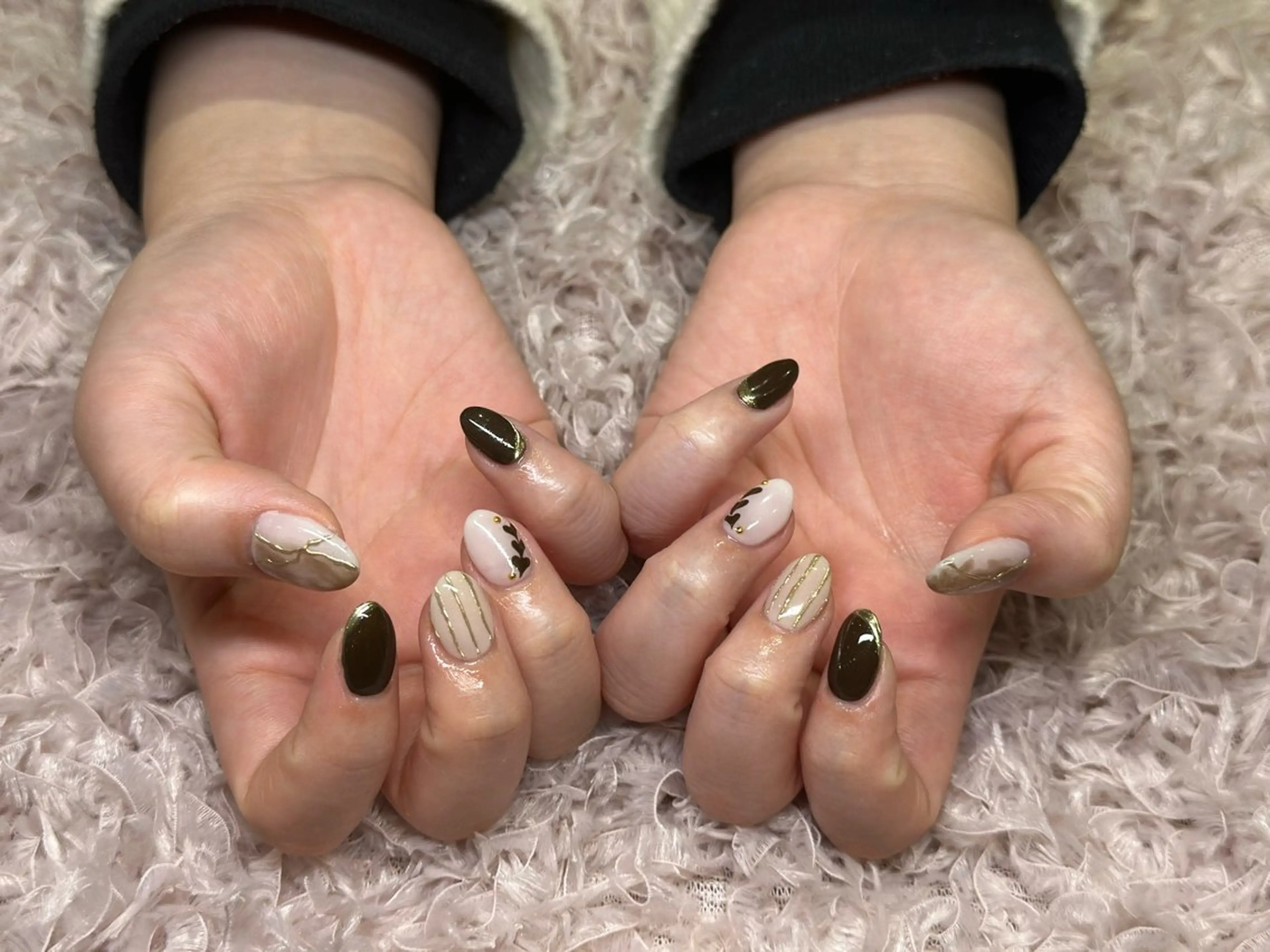 ネイル ハンドネイル 松永 稚奈のネイルデザイン