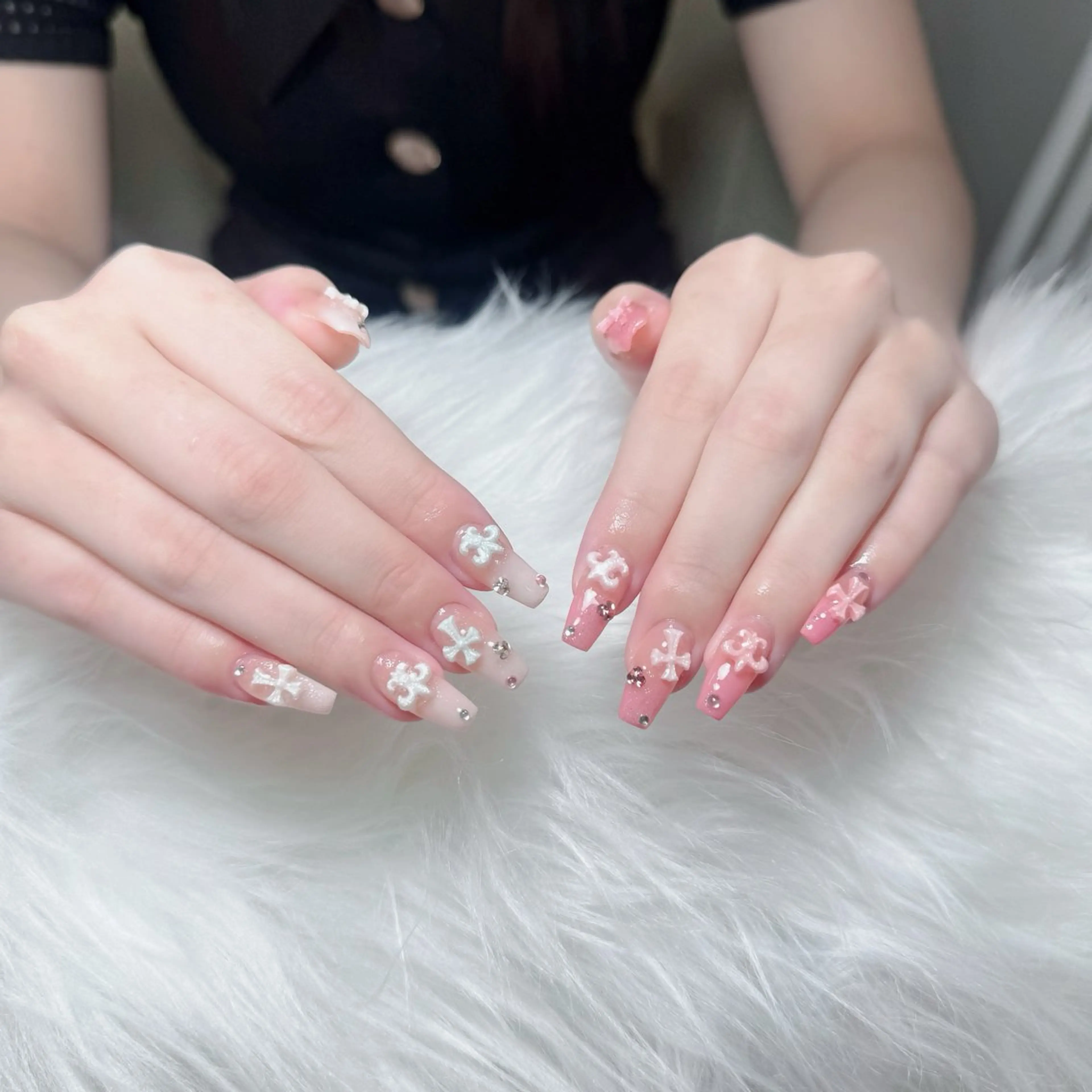 ネイル アートネイル フレンチネイル ジェルネイル 韓国ネイル マグネットネイル ハンドネイル Lenie Shinokuboのネイルデザイン