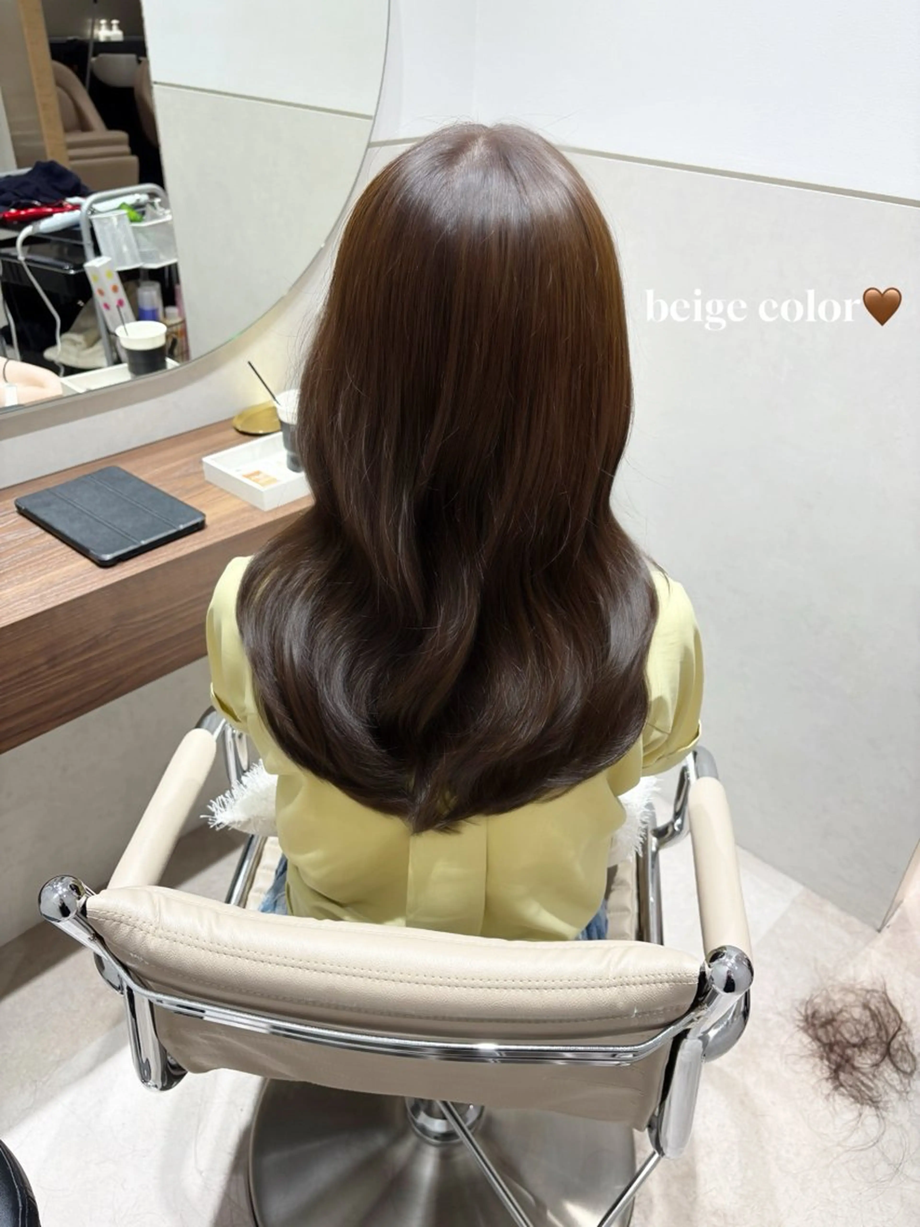 ロング カラー カット ヘアカラー トリートメント SALOWIN京都河原町suite店所属・うる艶カラー/ 髪質改善/arisaのヘアスタイル