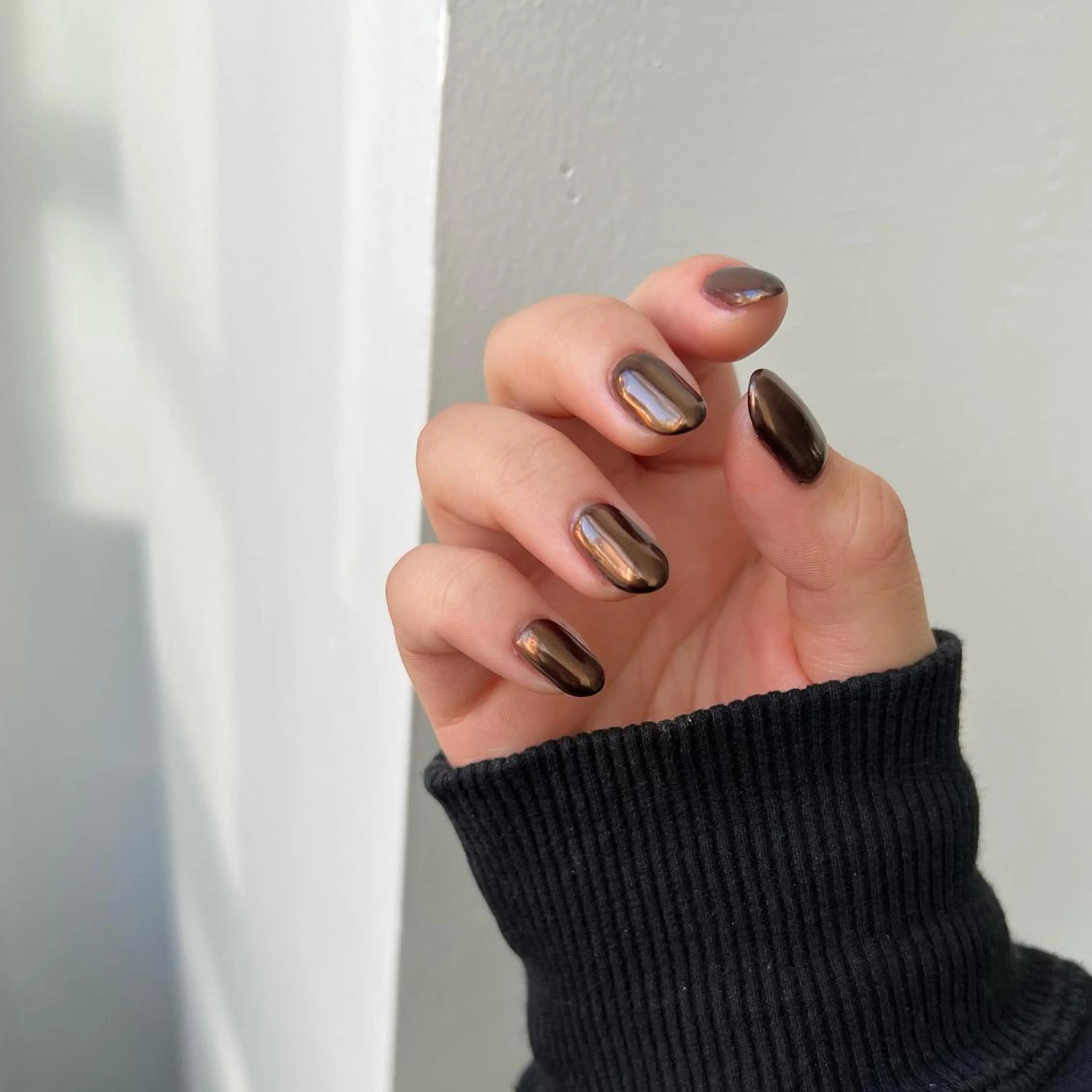 ネイル ブラウン Nico所属・Nico🌛 Karenのネイルデザイン